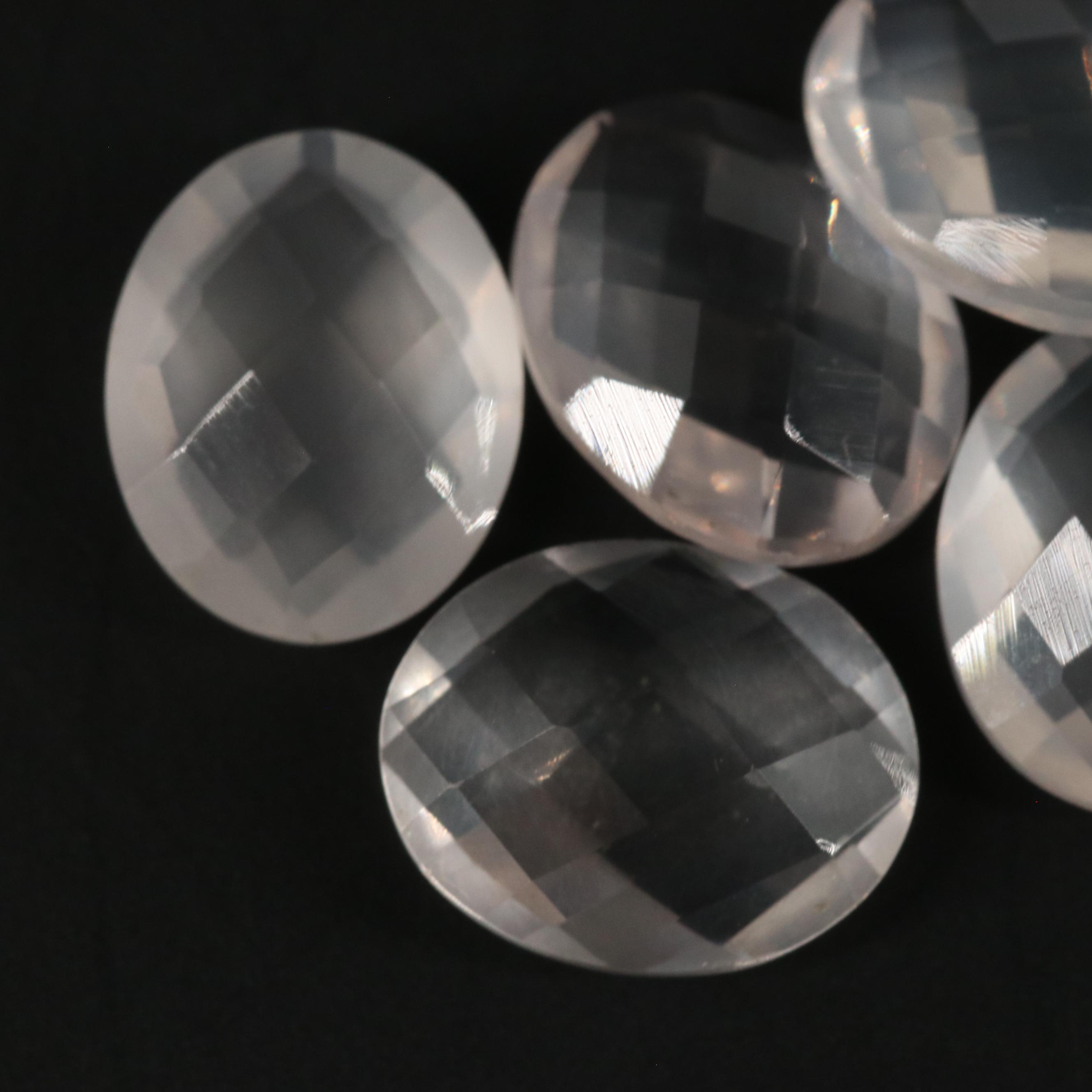 Loose 10.19 CTW Rose Quartz