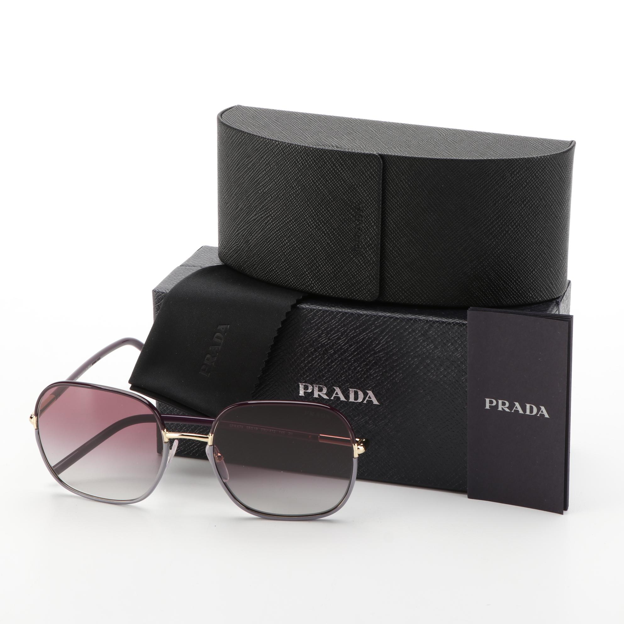 Prada SPR67X Sunglasses with Case and Box