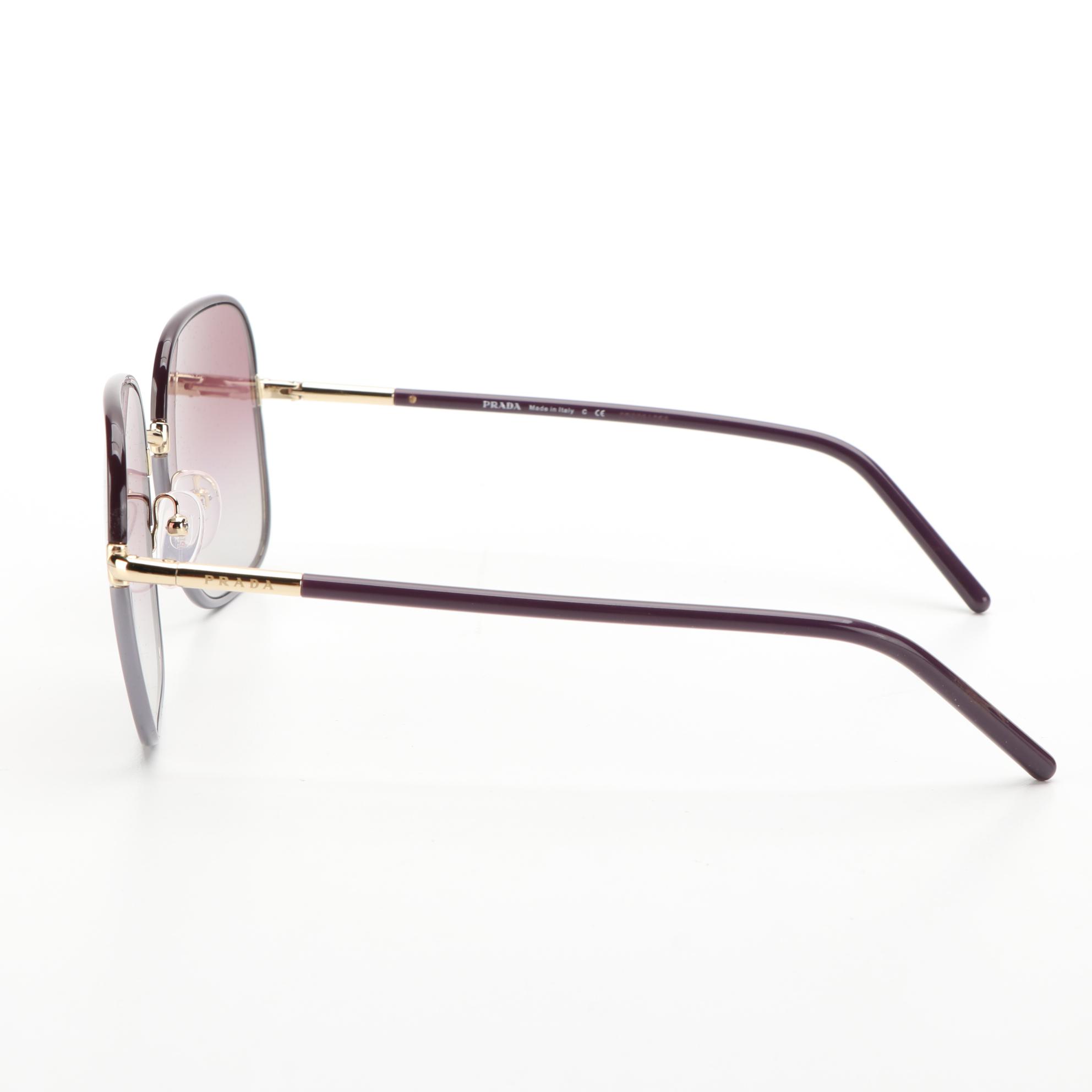 Prada SPR67X Sunglasses with Case and Box