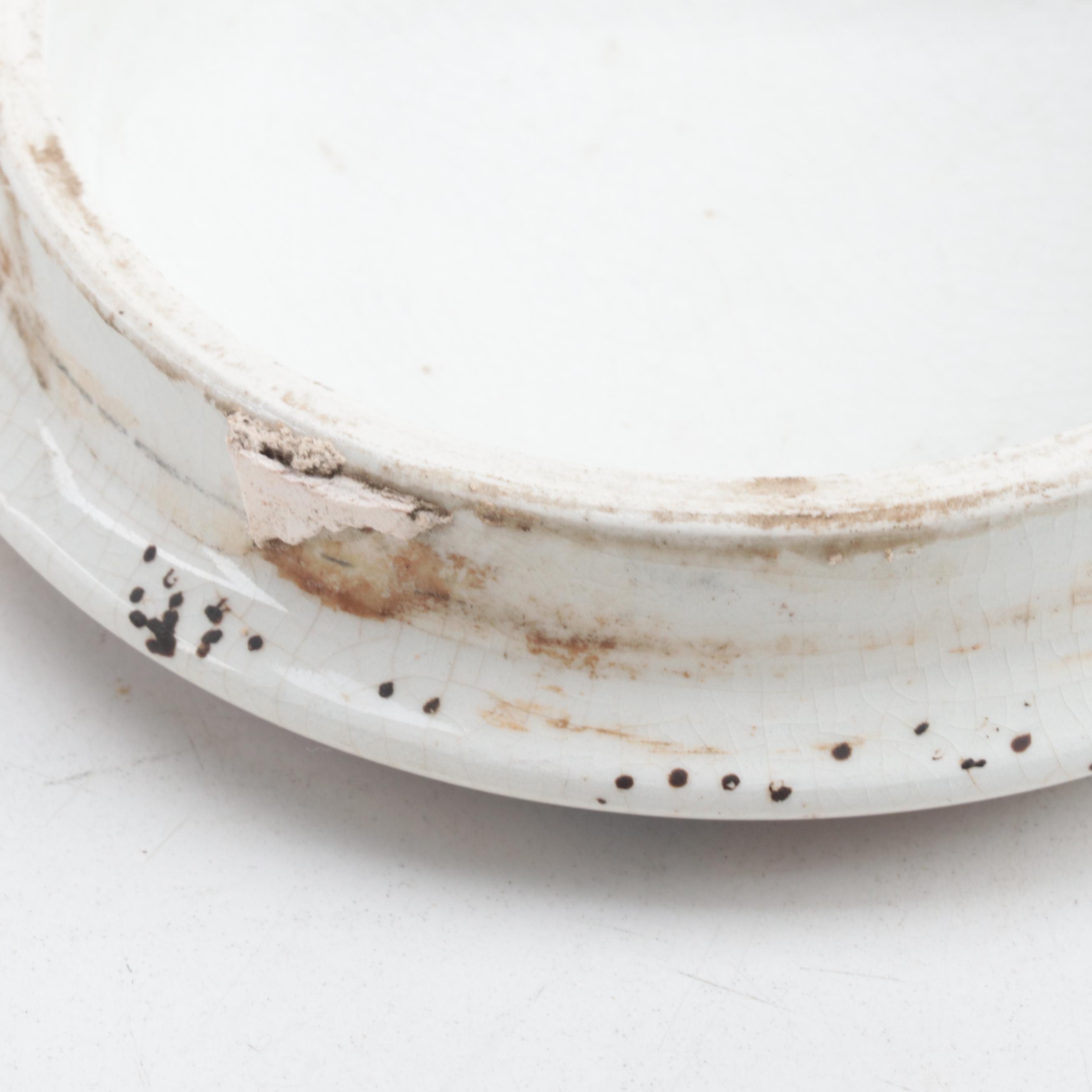 Prattware Pot Lids Depicting English Scenes, 19th Century