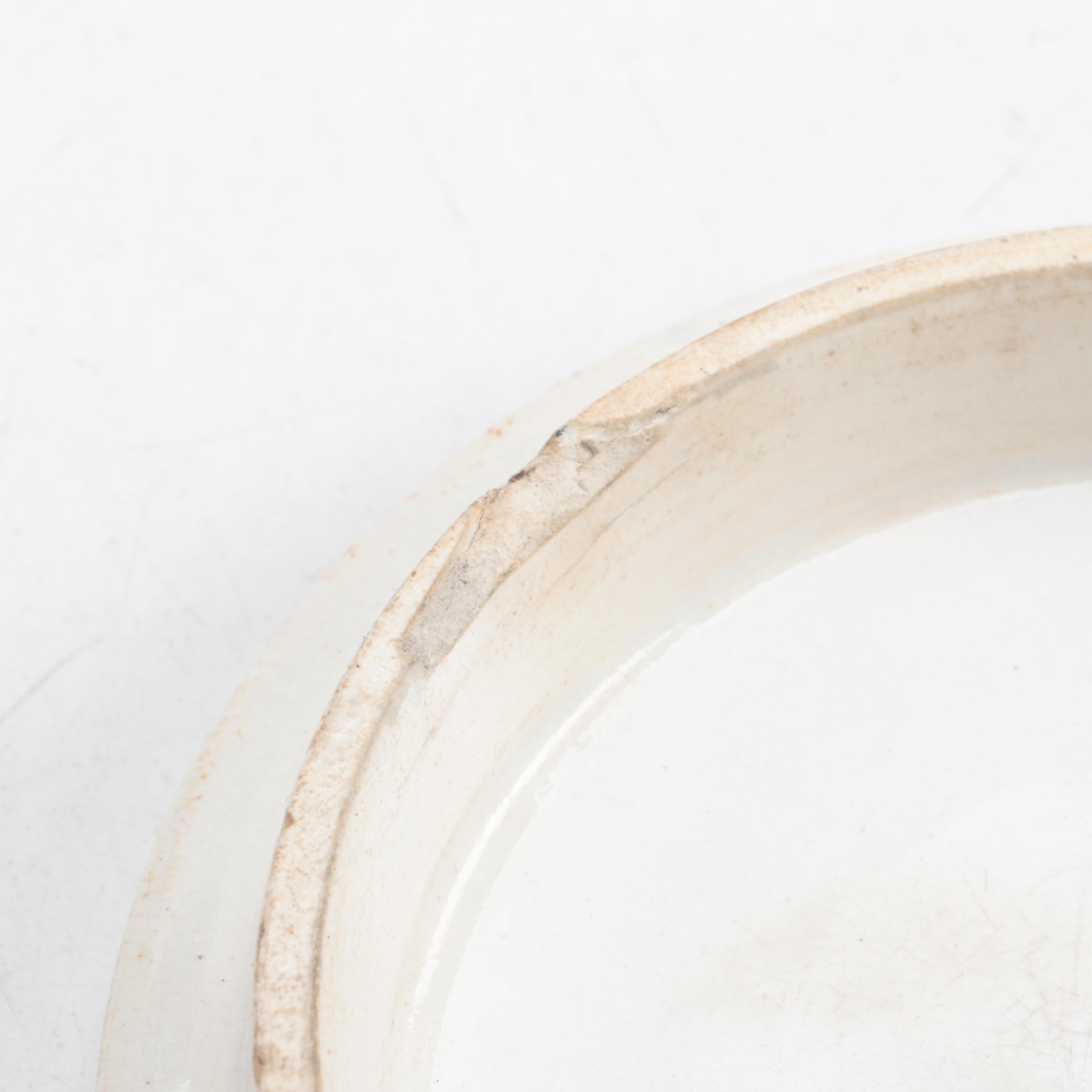 Prattware Pot Lids Depicting English Scenes, 19th Century