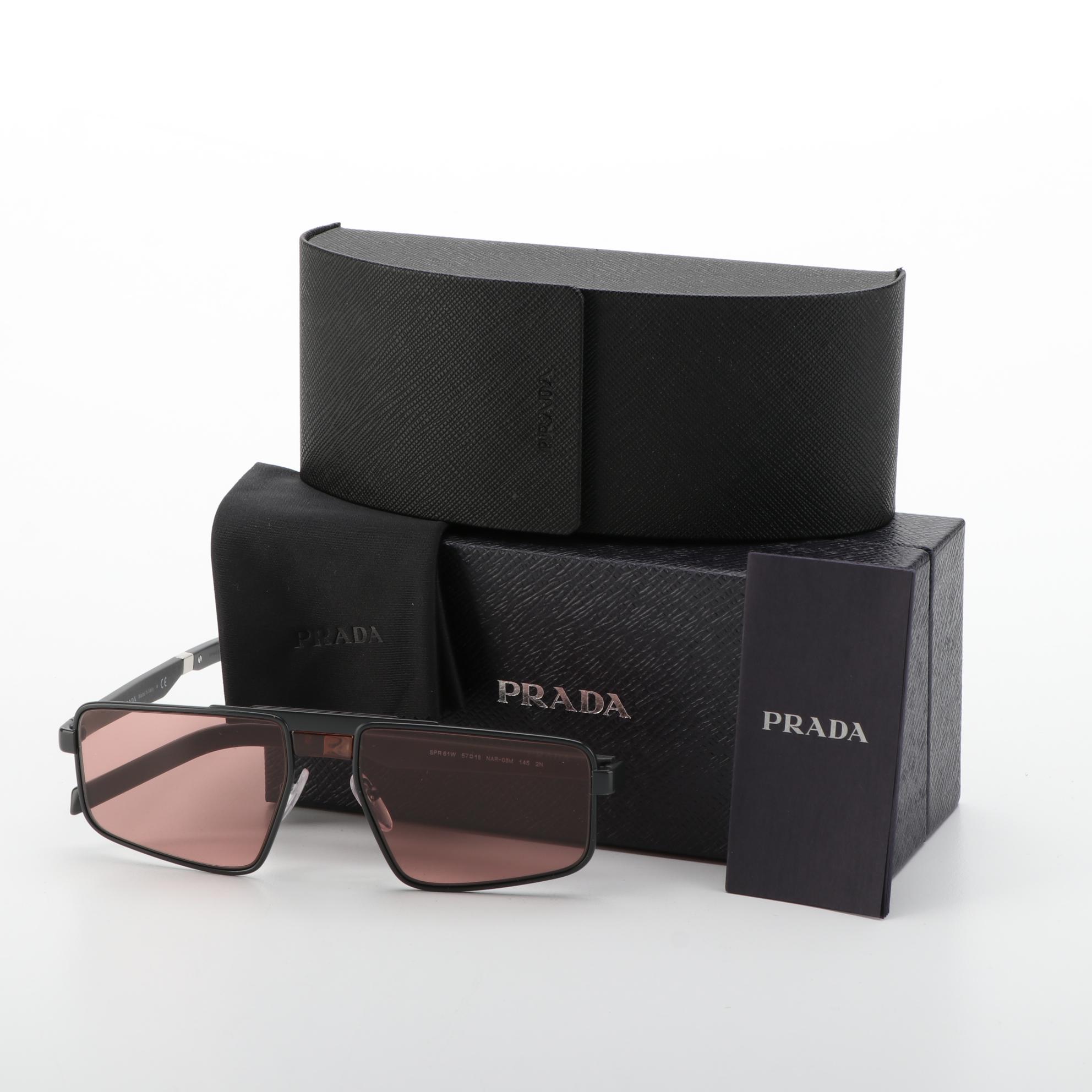 Prada SPR61W Sunglasses with Case and Box