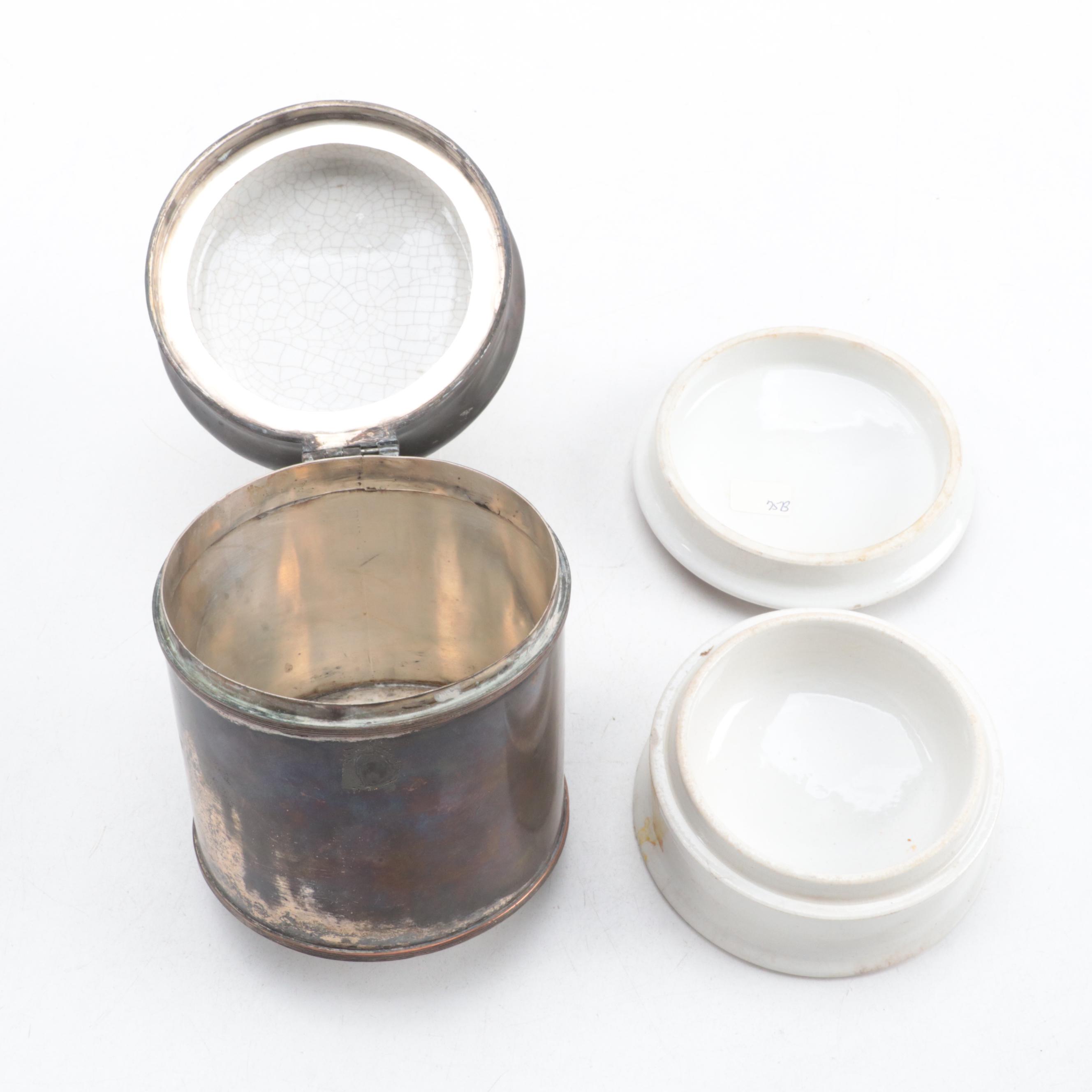 Prattware Earthenware Plates and Pots