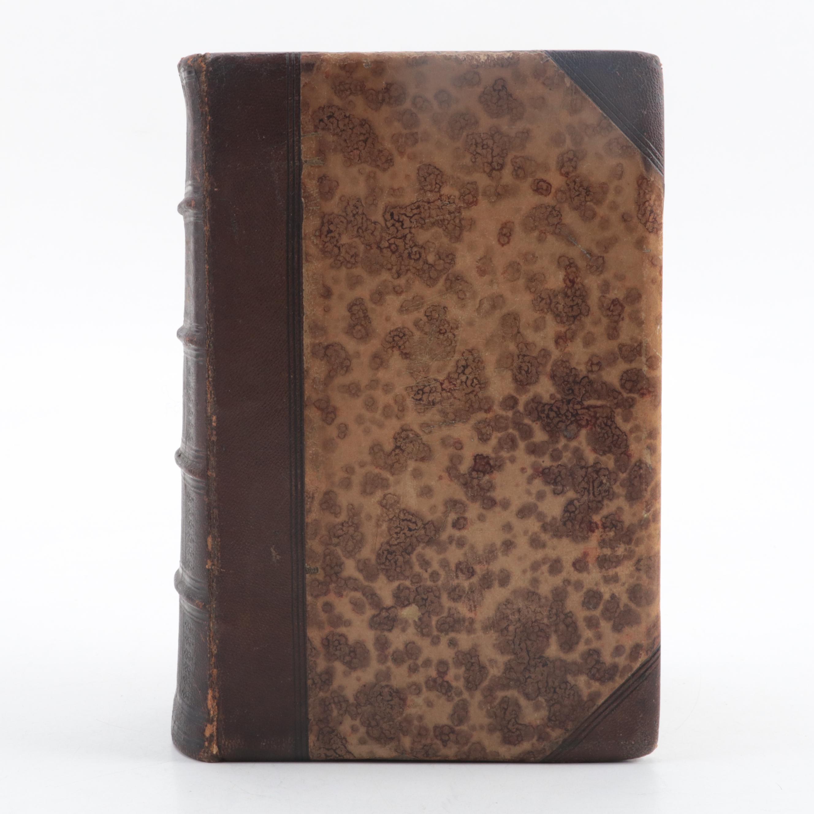 Revised Edition "Lippincott's Pronouncing Gazetteer of the World," 1866