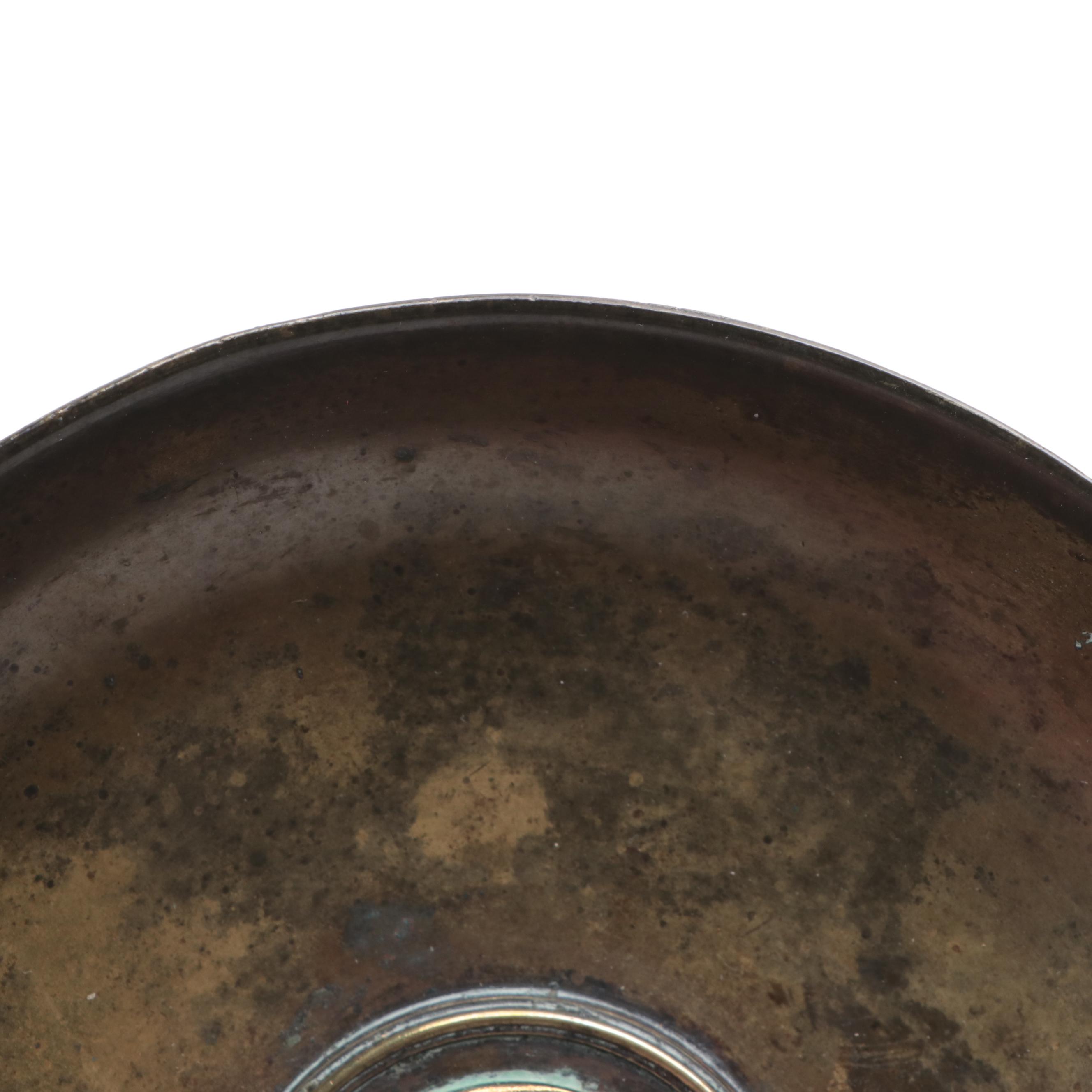 Greek Style Bronze Kylix and a Tazza, 19th Century