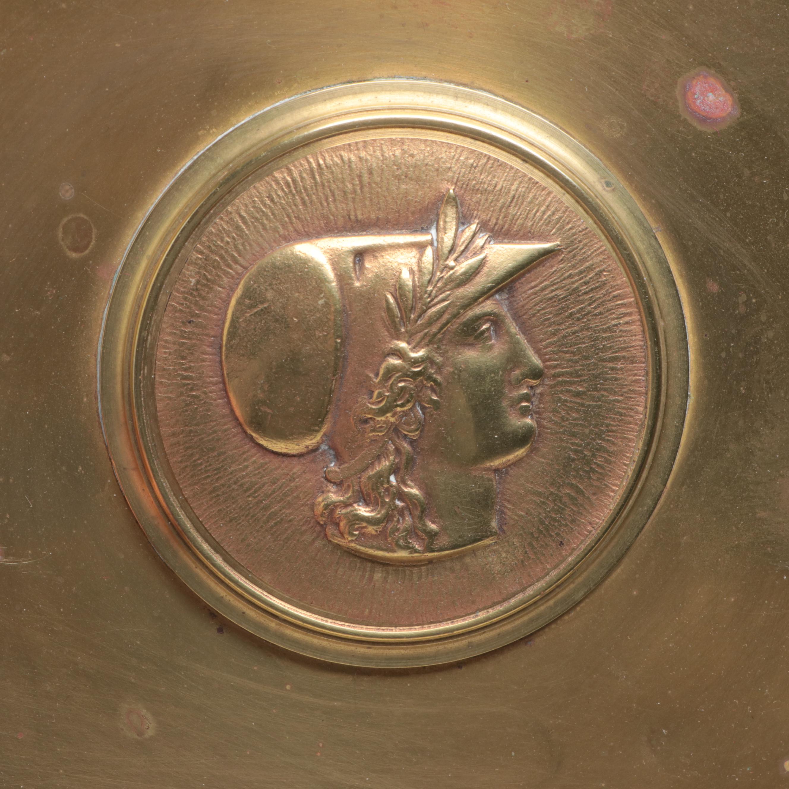 Greek Style Bronze Kylix and a Tazza, 19th Century