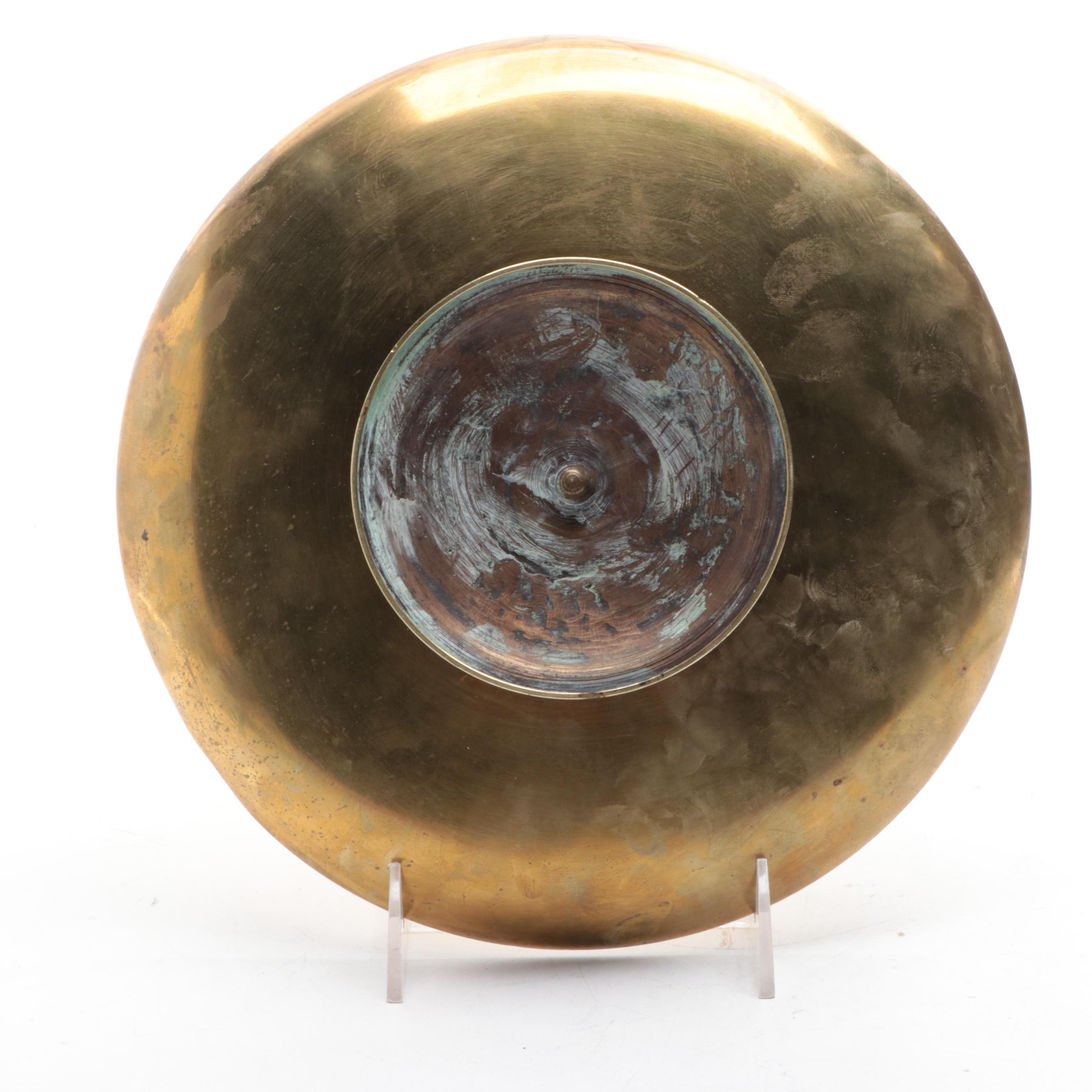 Greek Style Bronze Kylix and a Tazza, 19th Century