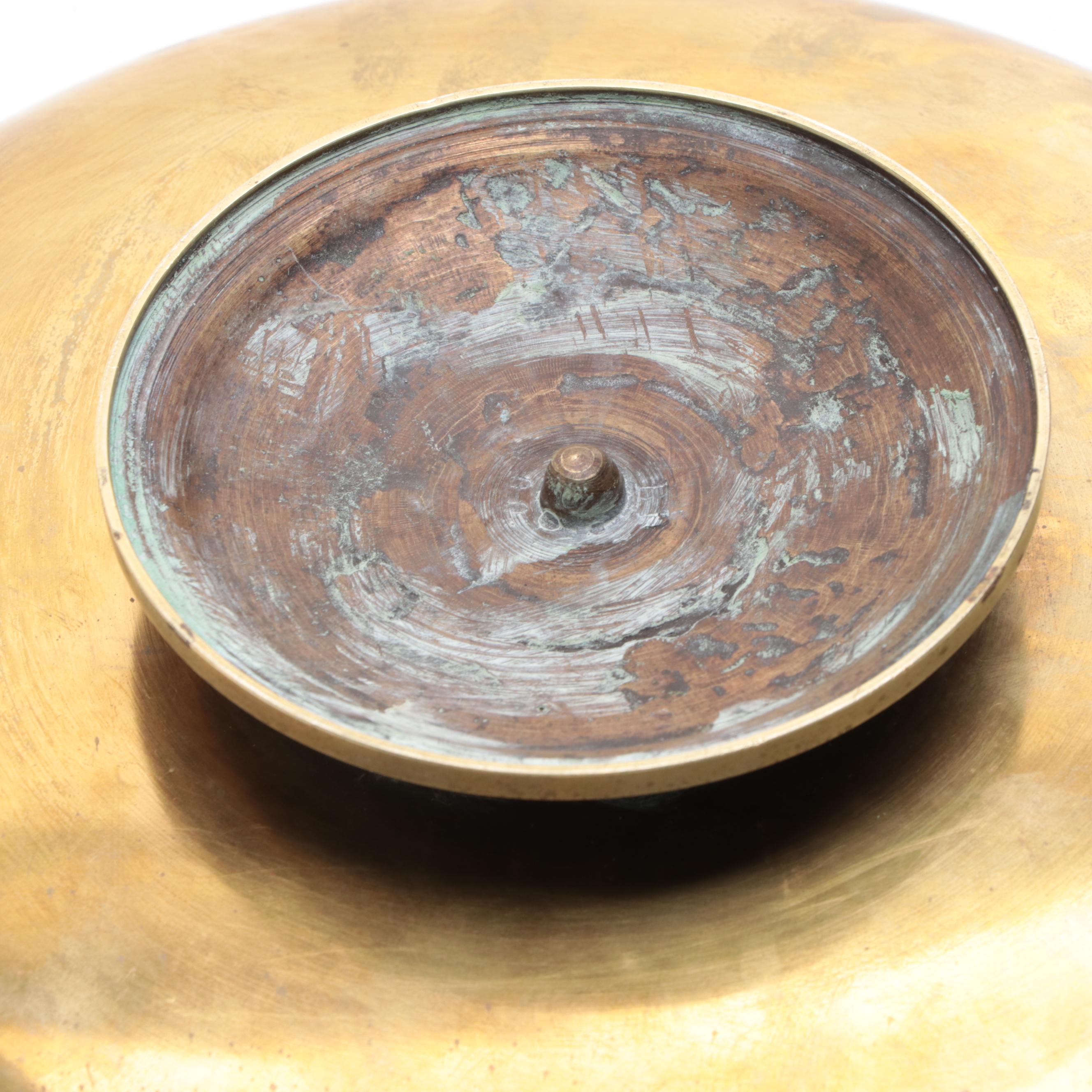 Greek Style Bronze Kylix and a Tazza, 19th Century