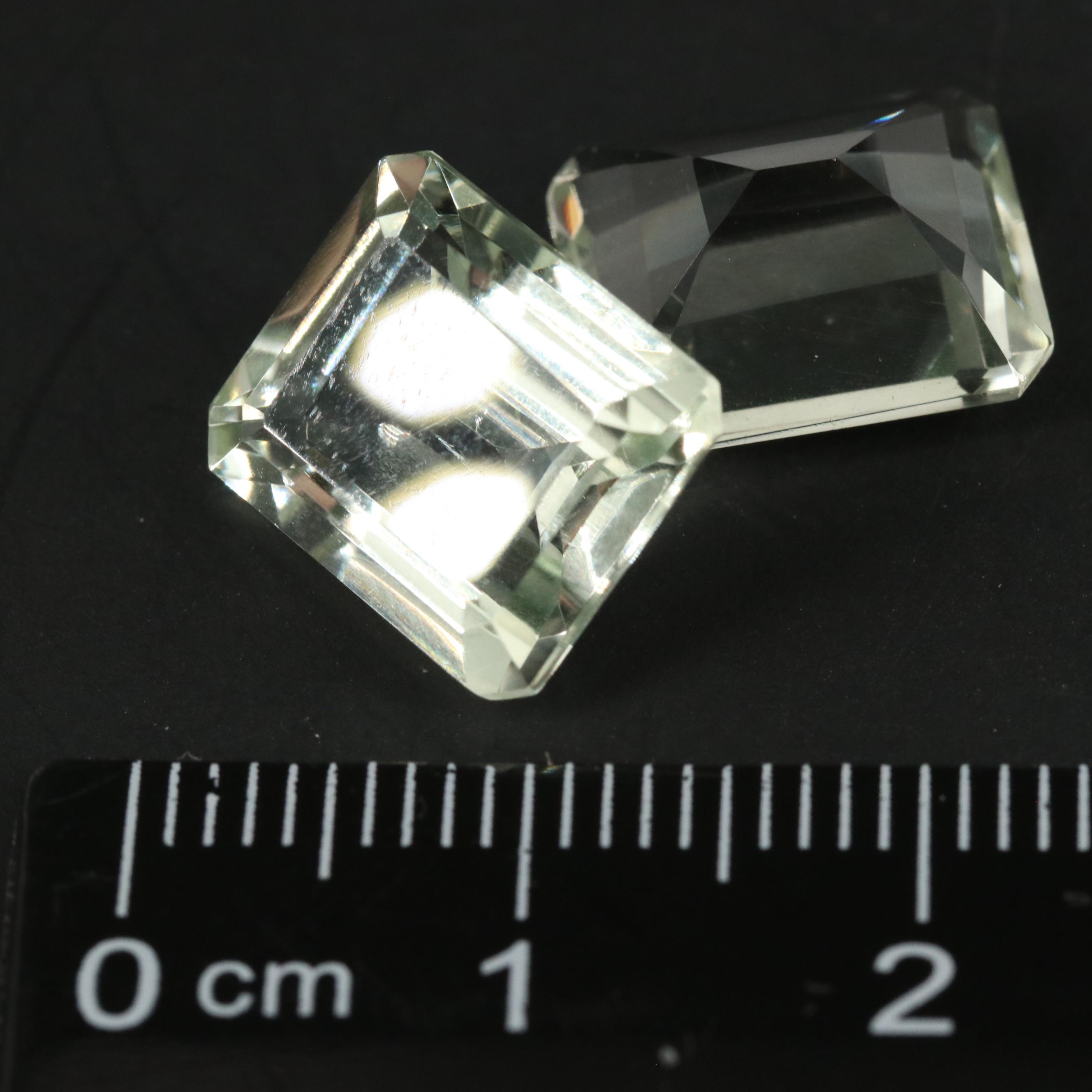 Loose 11.12 CTW Prasiolite