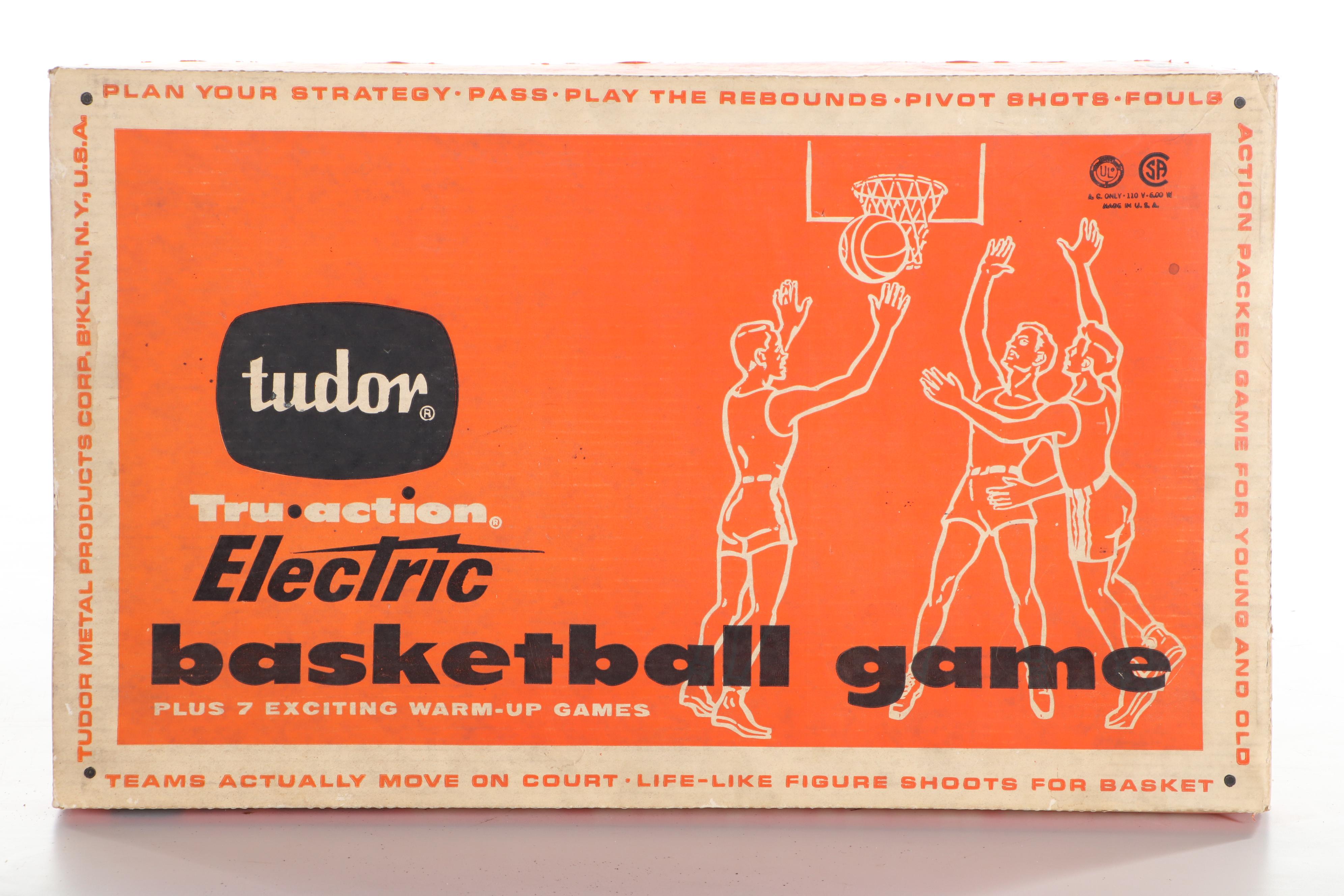 Tudor Tru Action Electric Board Games with Mattel Magnetel Billiards Game