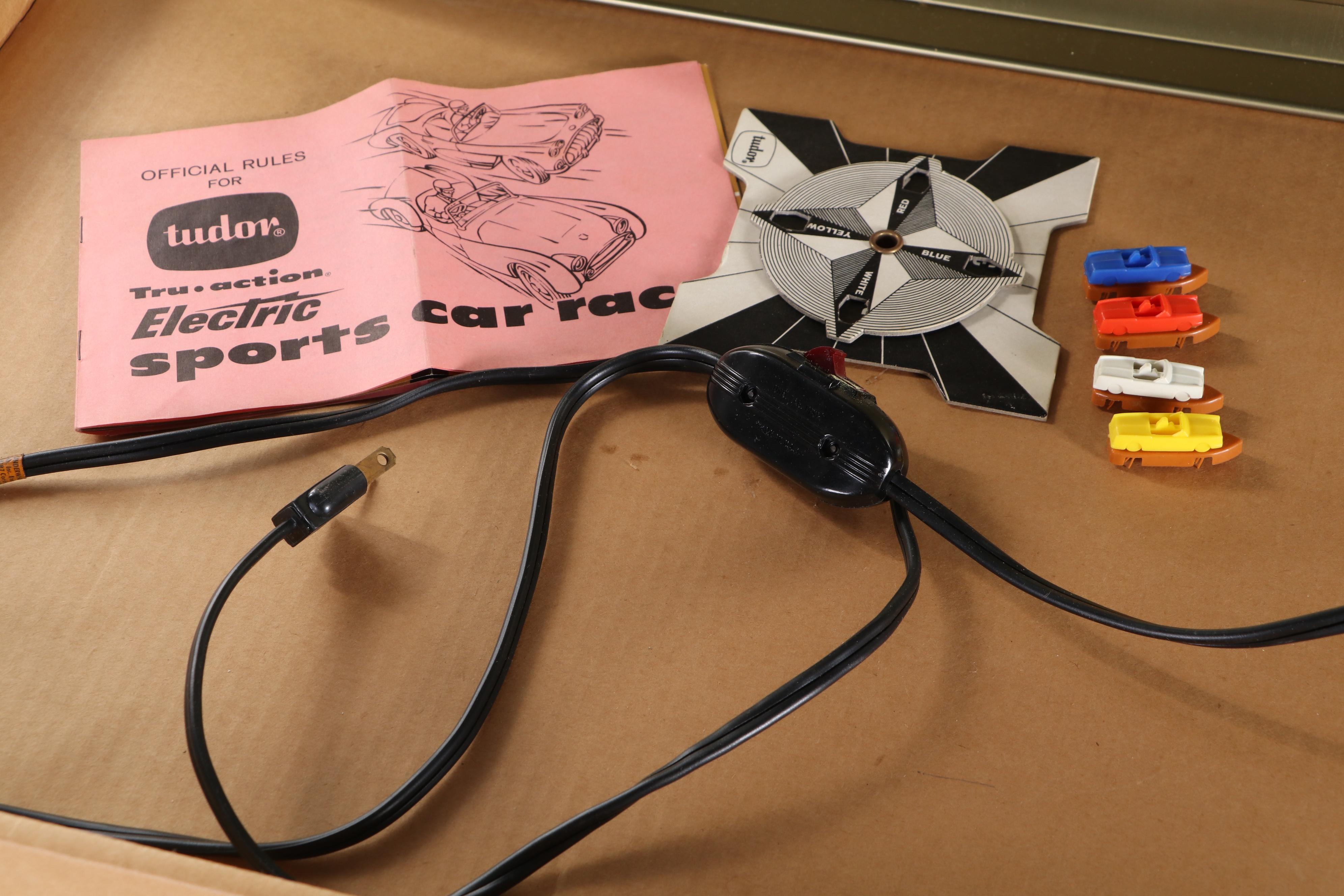 Tudor Tru Action Electric Board Games with Mattel Magnetel Billiards Game