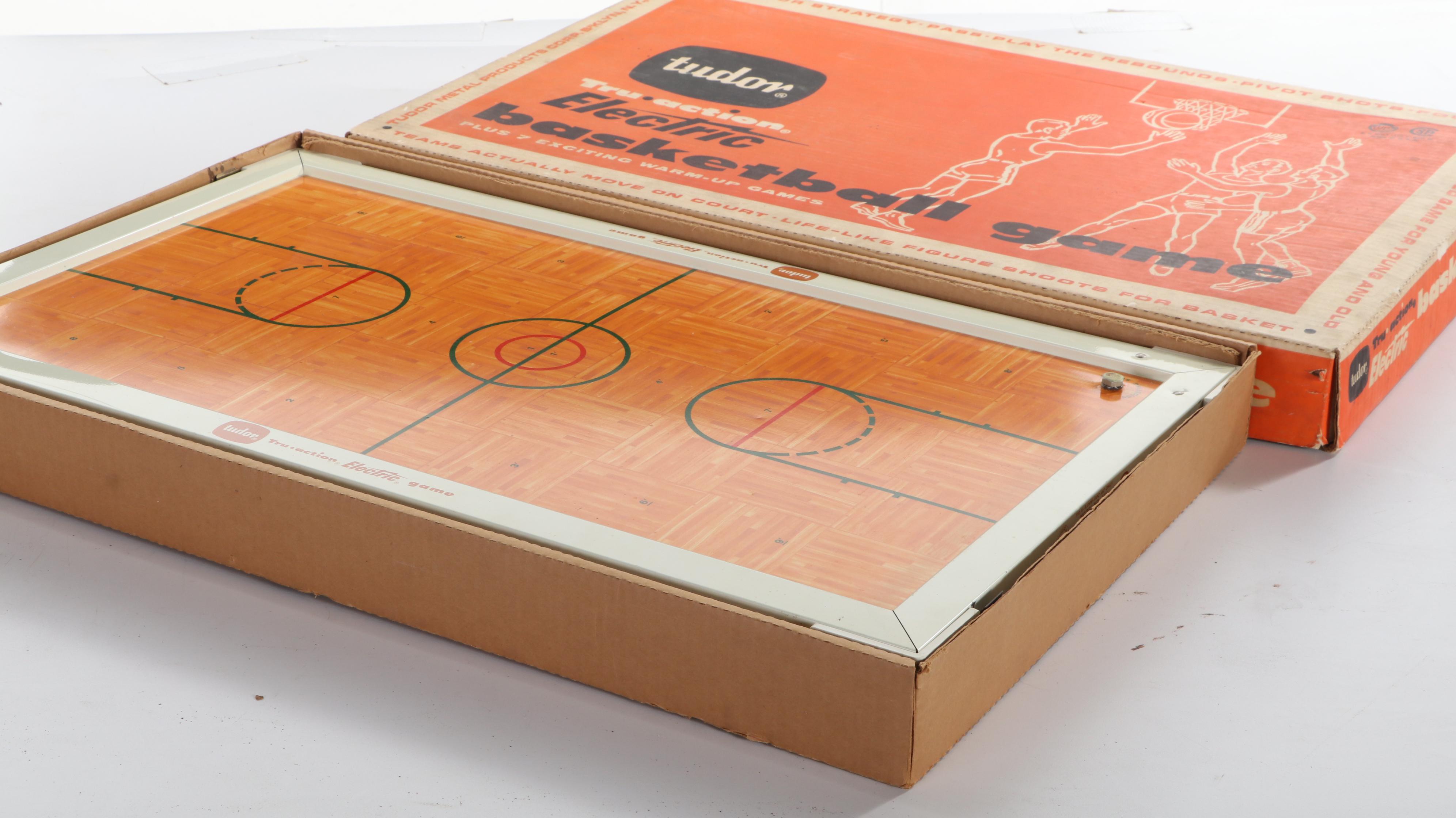 Tudor Tru Action Electric Board Games with Mattel Magnetel Billiards Game