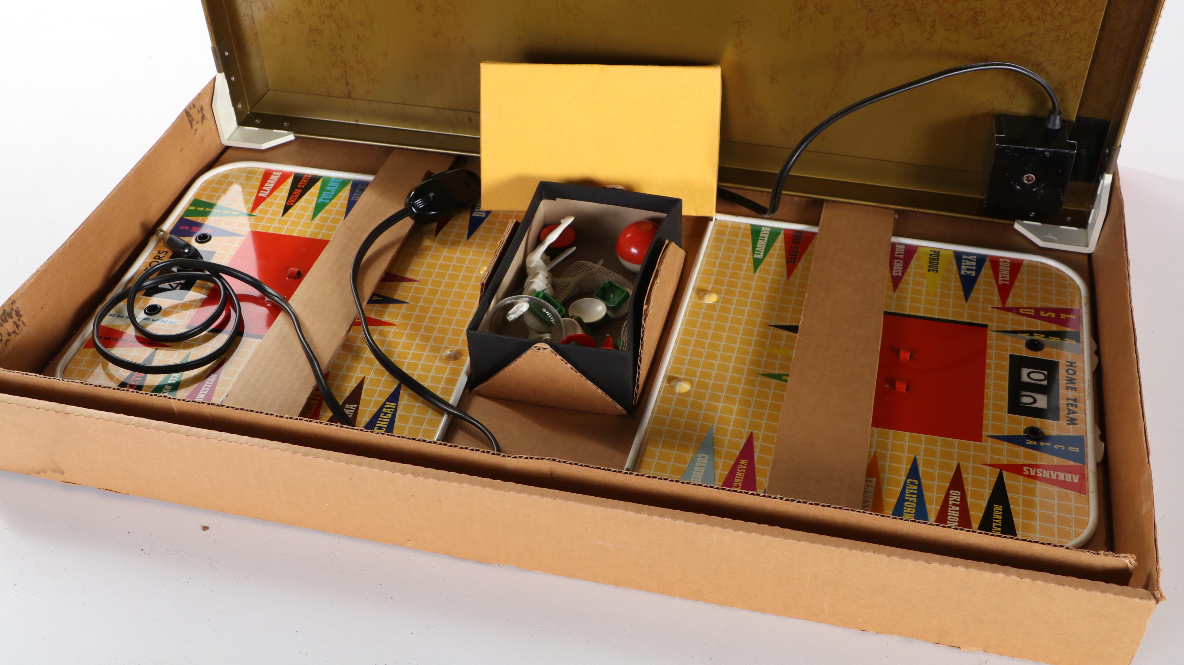 Tudor Tru Action Electric Board Games with Mattel Magnetel Billiards Game