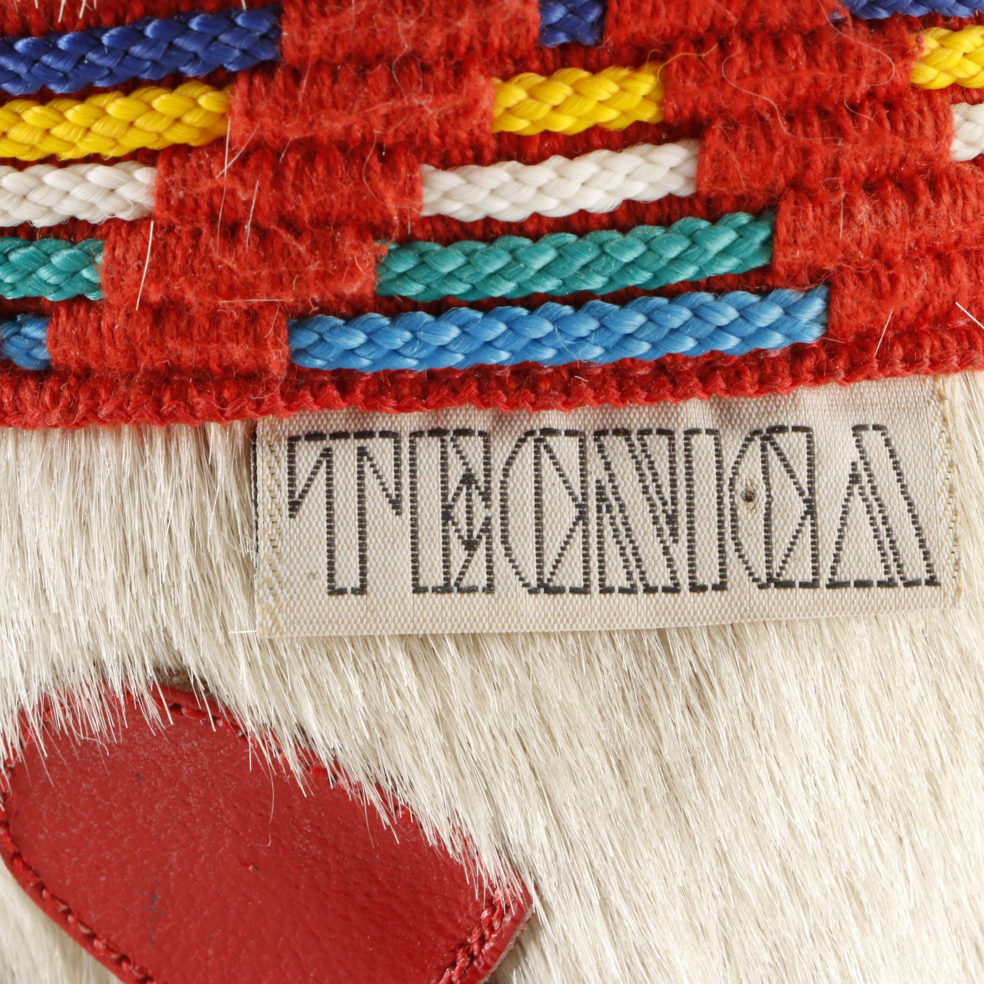 Tecnica Mid-Calf Wedge Boots in Pony Hair and Goat Fur Trim