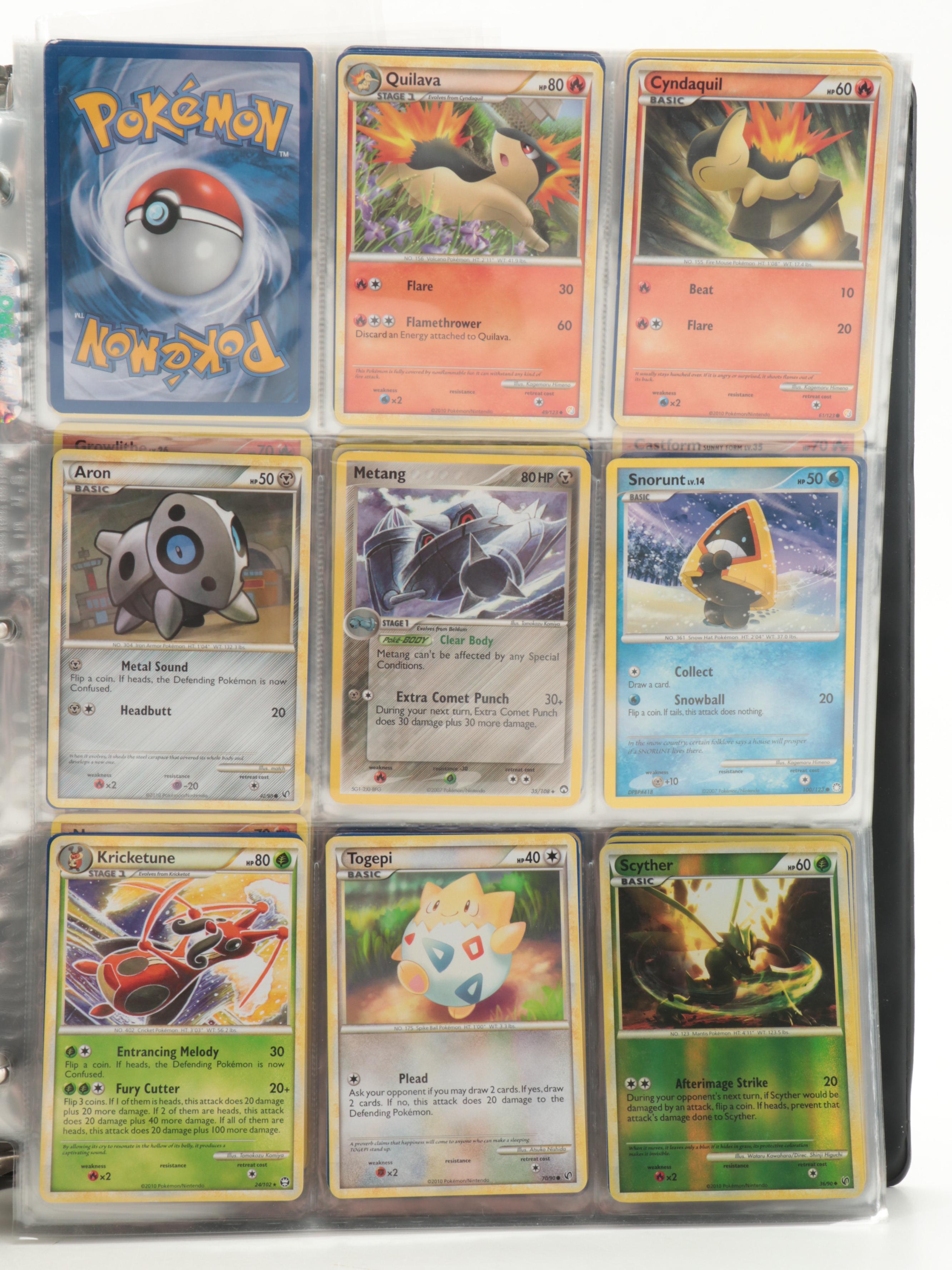 Pokémon Trading Cards Including Reverse Holos, Promos and More, 2000s–2010s