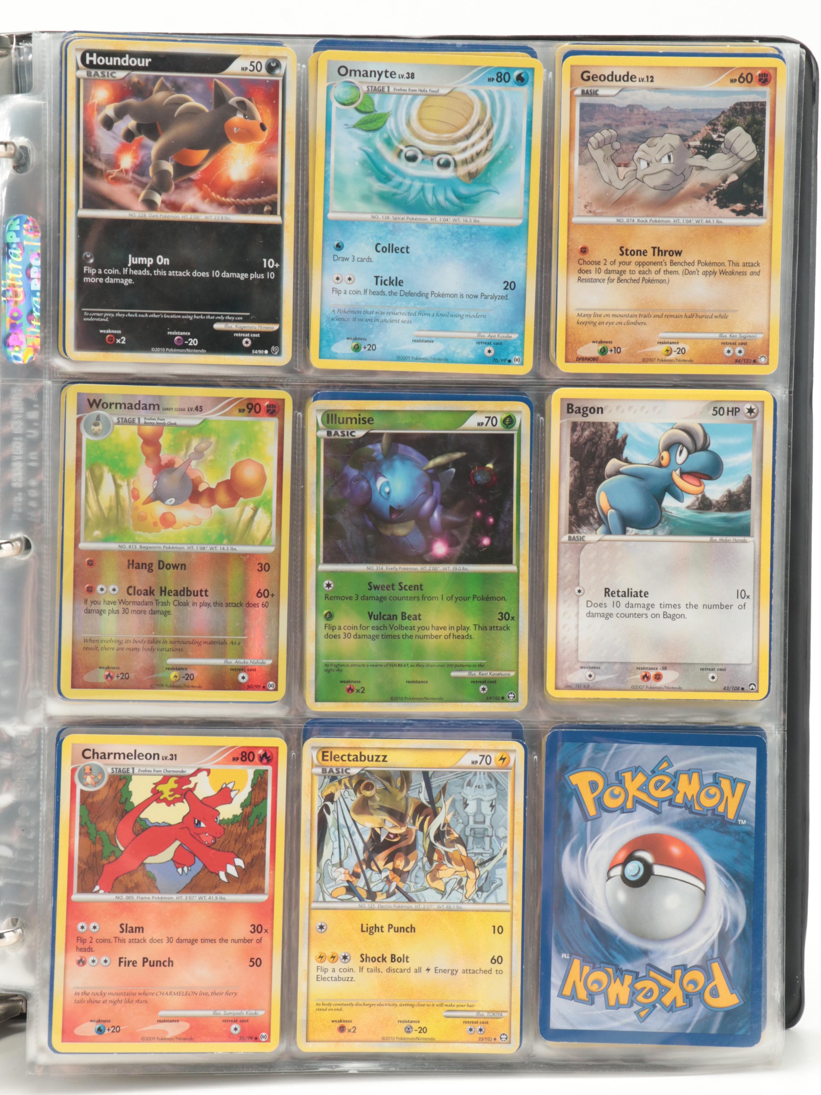 Pokémon Trading Cards Including Reverse Holos, Promos and More, 2000s–2010s