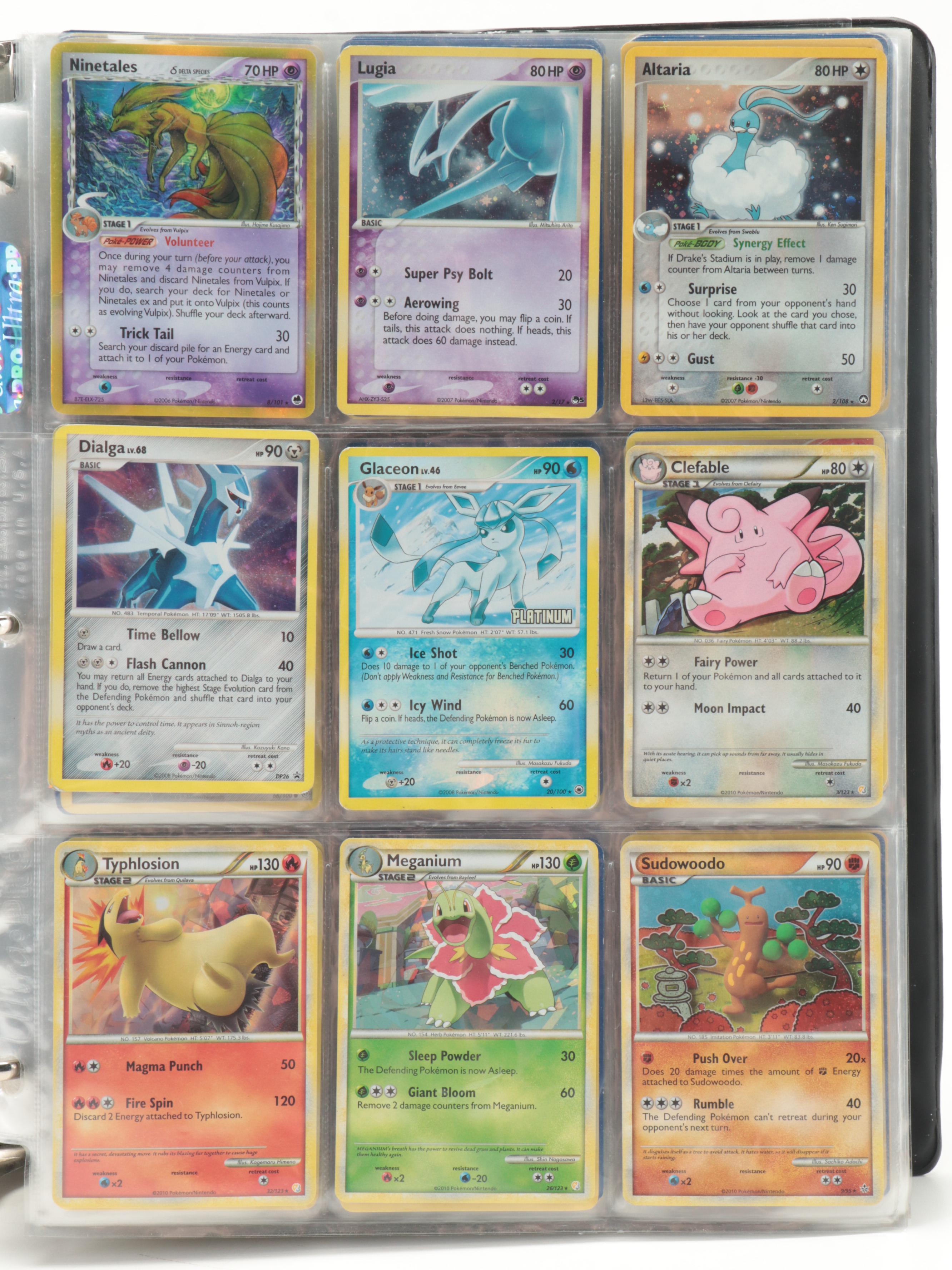Pokémon Trading Cards Including Reverse Holos, Promos and More, 2000s–2010s