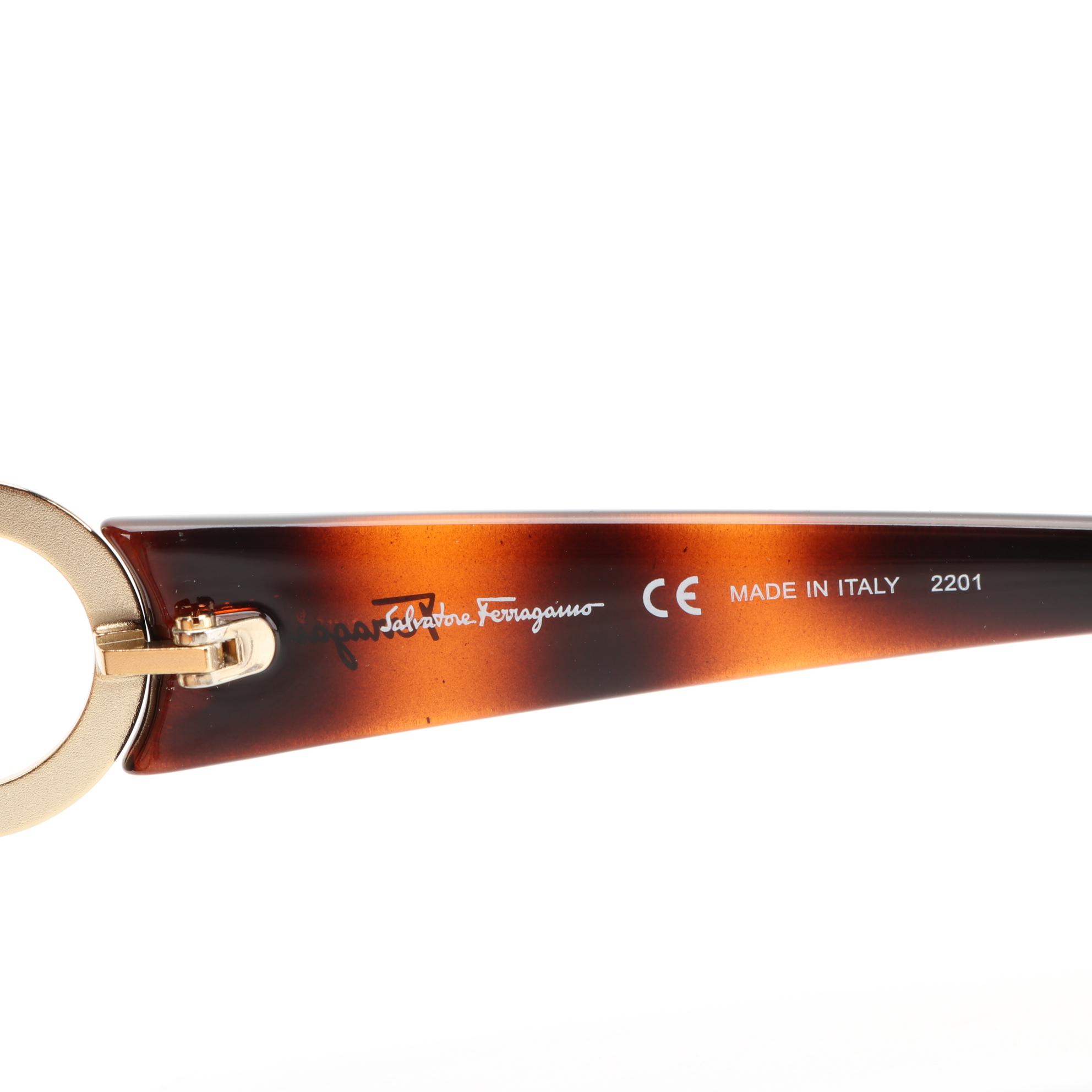 Salvatore Ferragamo SF668S Sunglasses with Case and Box