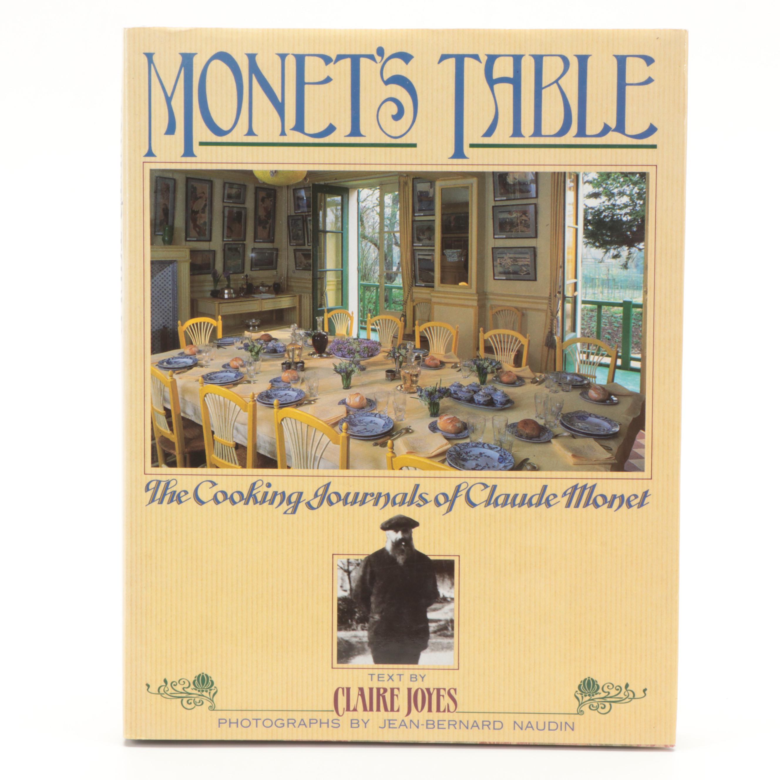 "Monet's Table" by Claire Joyes and "Renoir's Table" by J.-B. Naudin et al.