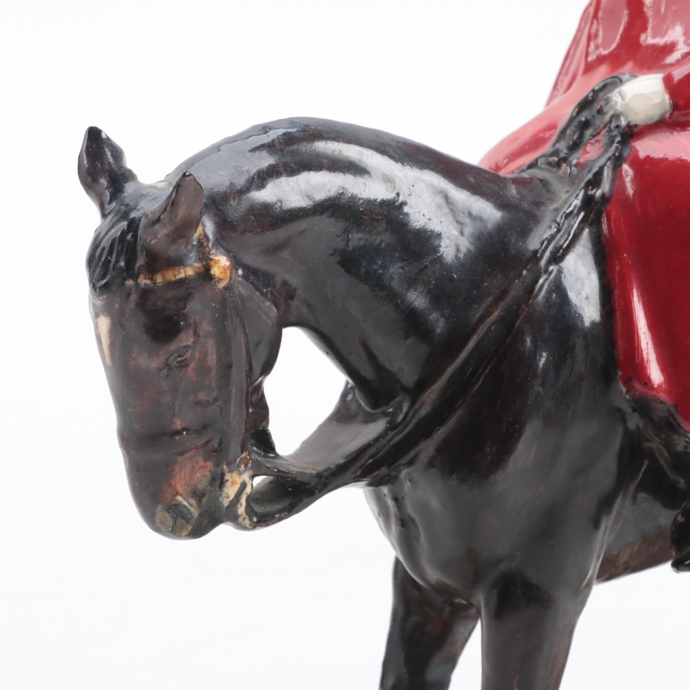 Kathleen Wheeler Ceramic Figure "The Guardsman", Early to Mid-20th Century