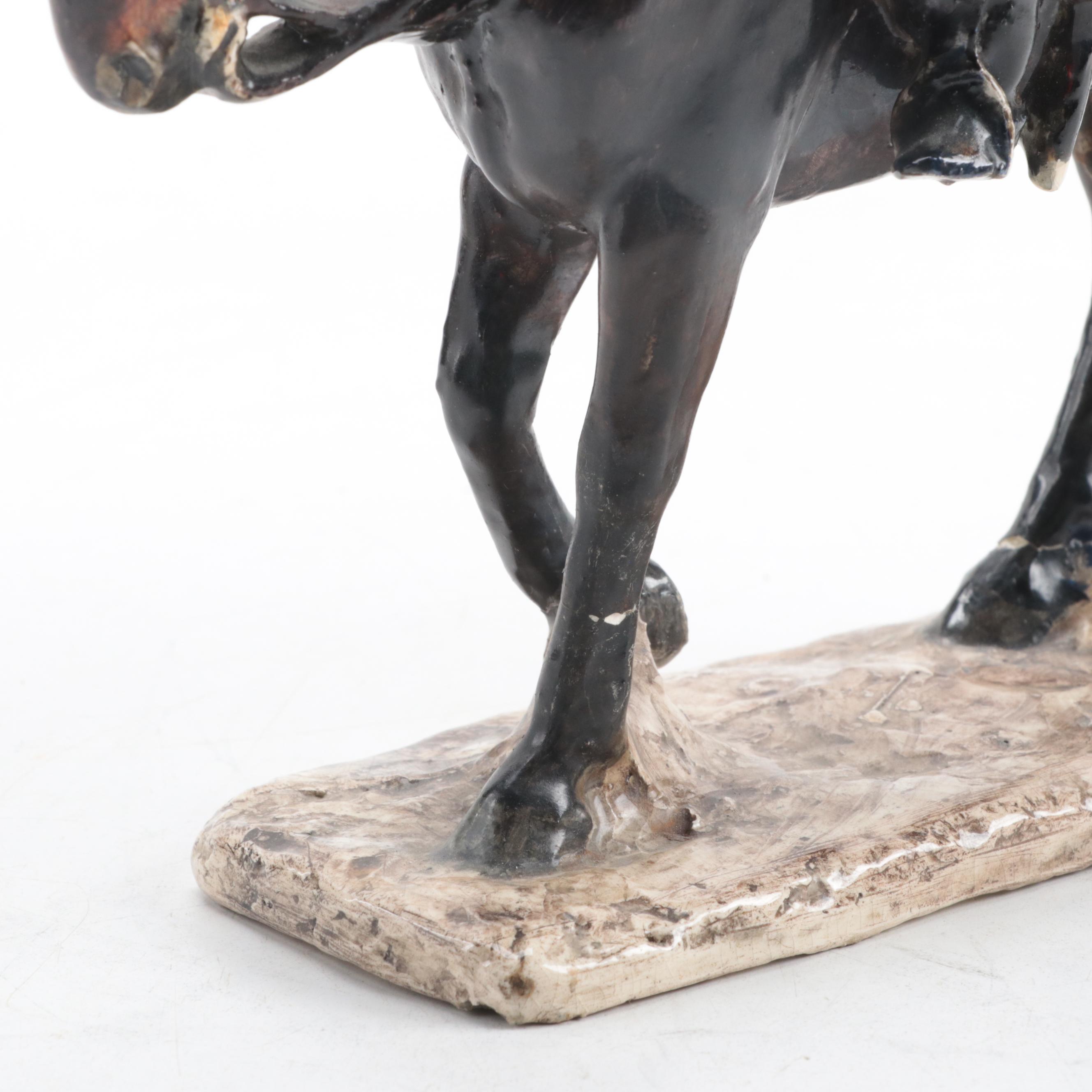 Kathleen Wheeler Ceramic Figure "The Guardsman", Early to Mid-20th Century