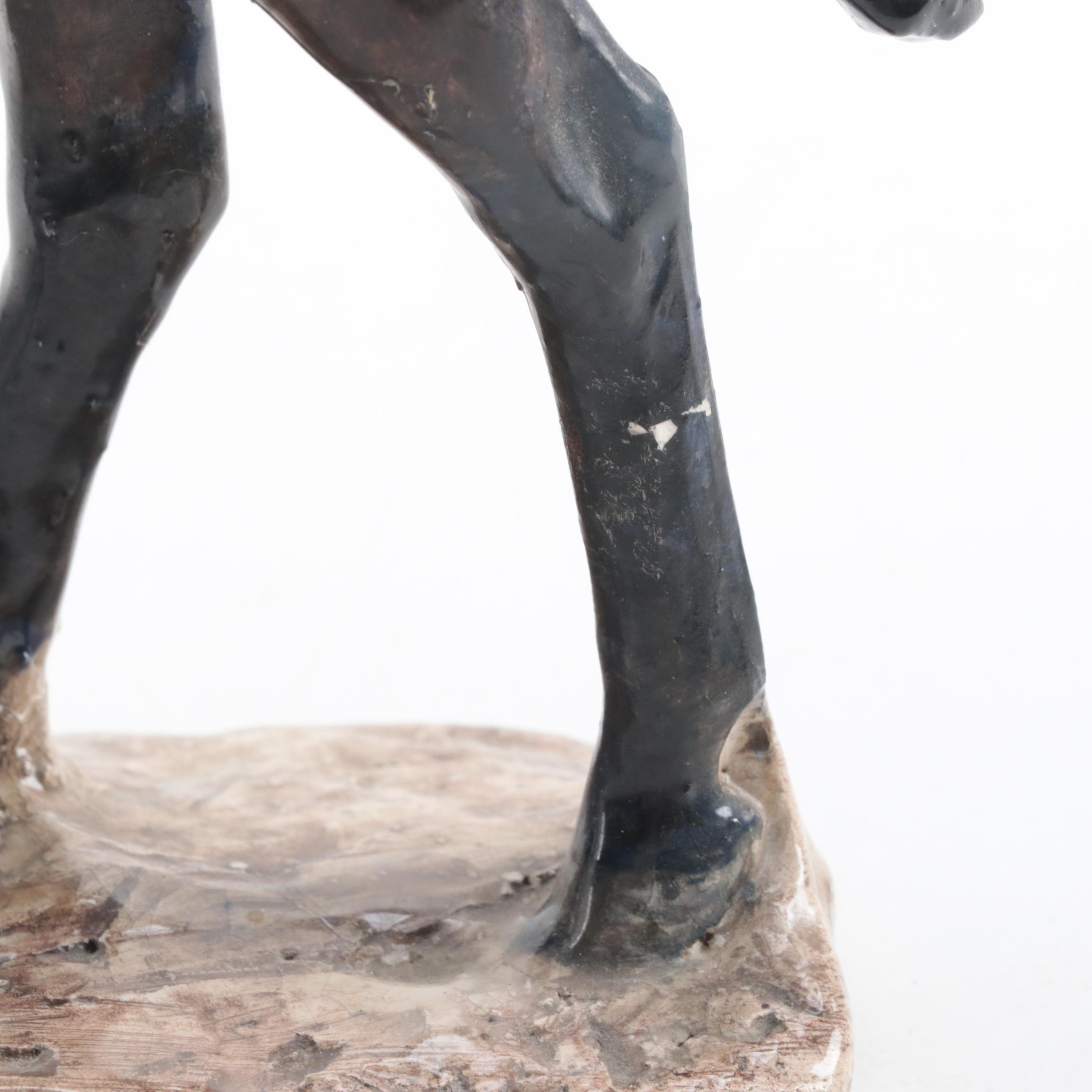 Kathleen Wheeler Ceramic Figure "The Guardsman", Early to Mid-20th Century