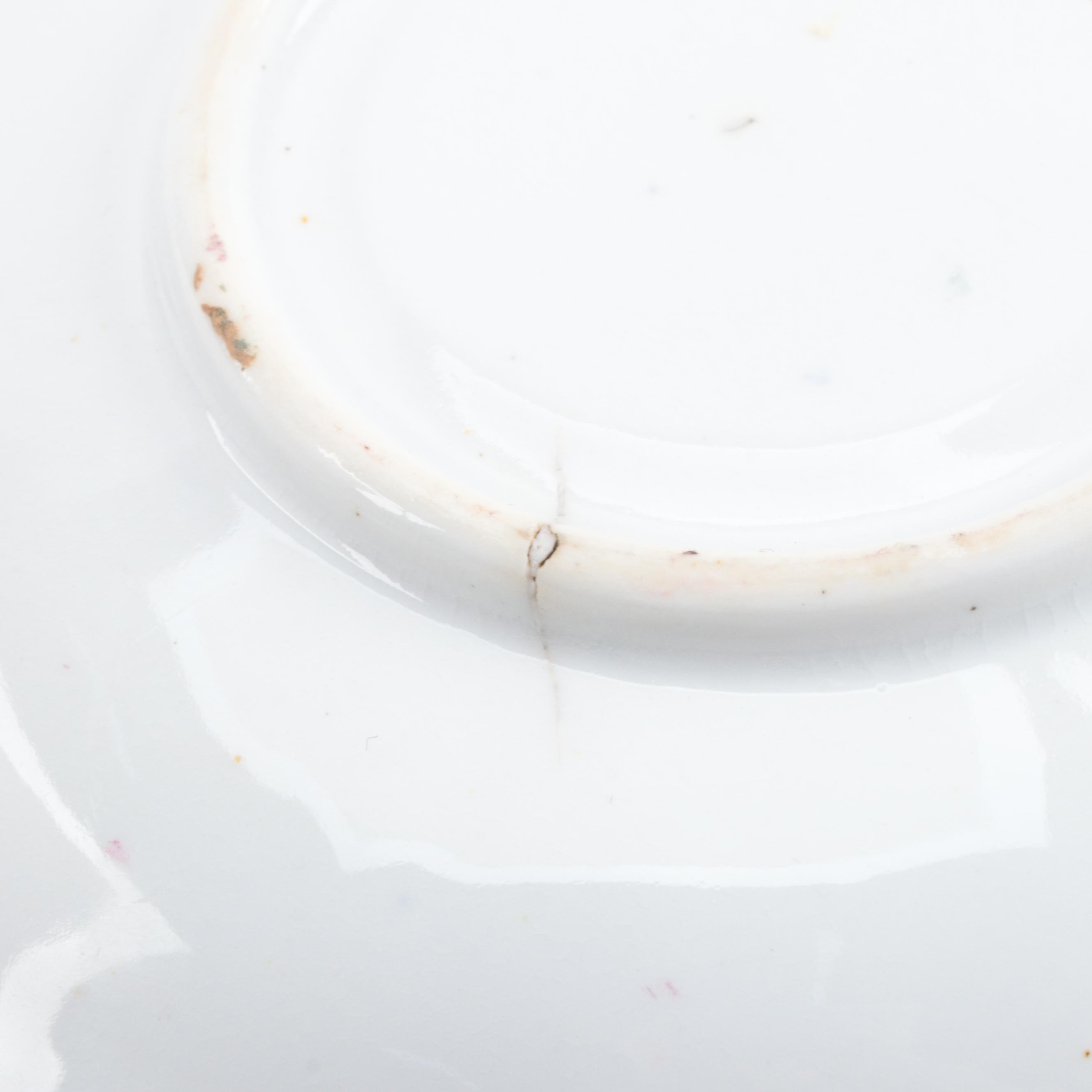 English Pearlware Pink Luster and Other Teacups and Tea Bowls, 19th Century