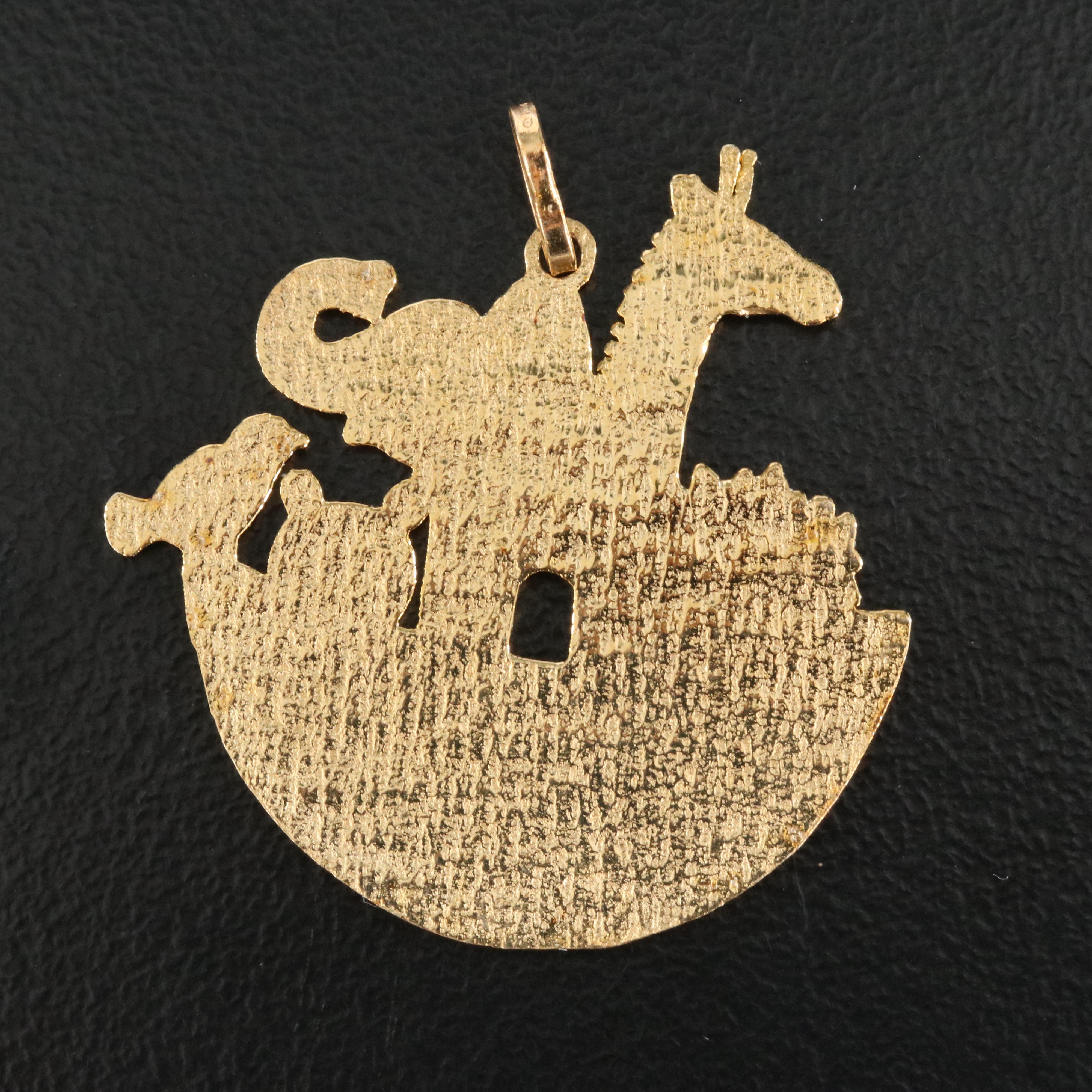 14K Noah's Ark Pendant