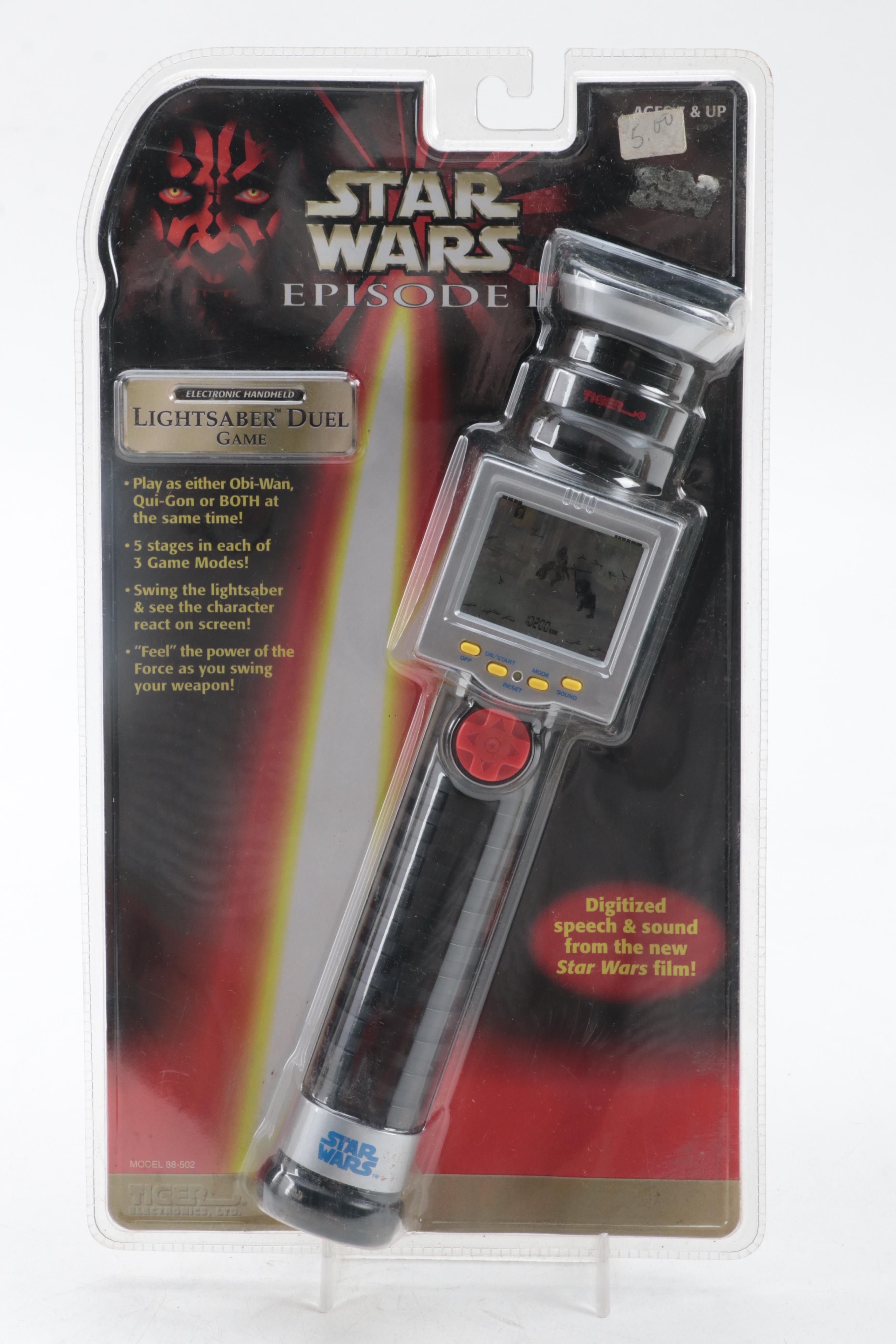 Tiger Electronics Lightsaber Duel Game and Bandai Jetfire Transformer Toy