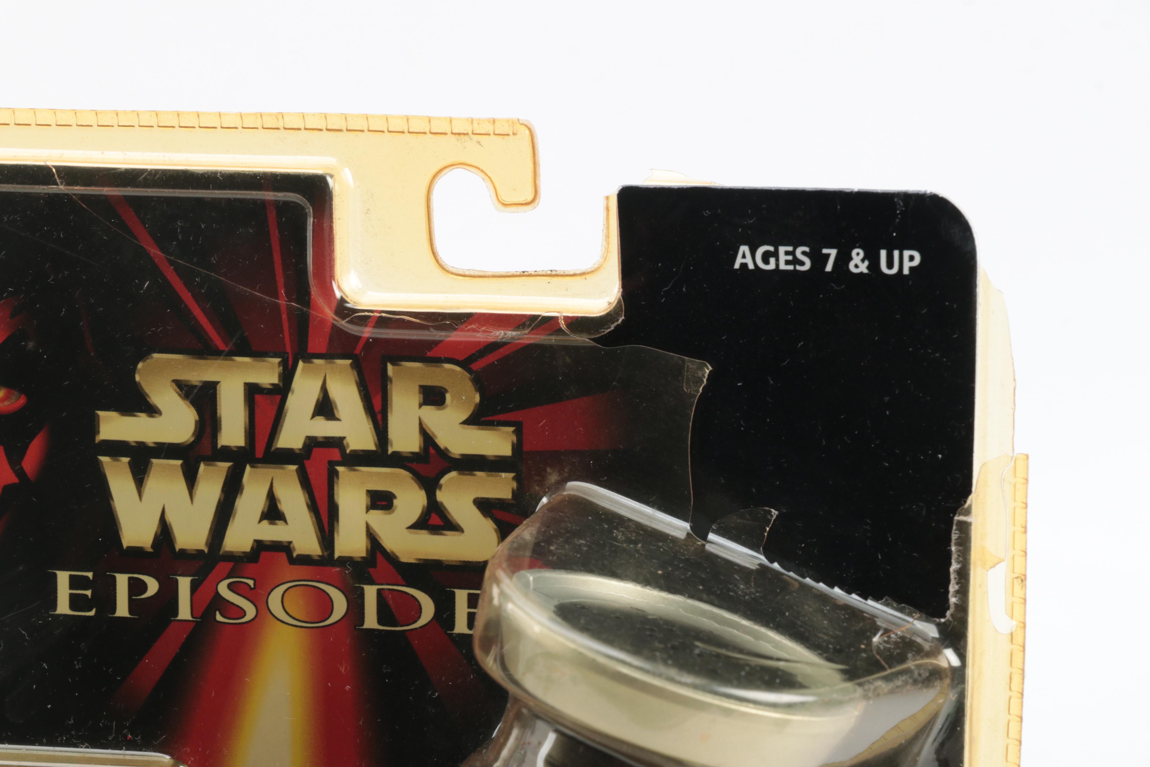 Tiger Electronics Lightsaber Duel Game and Bandai Jetfire Transformer Toy