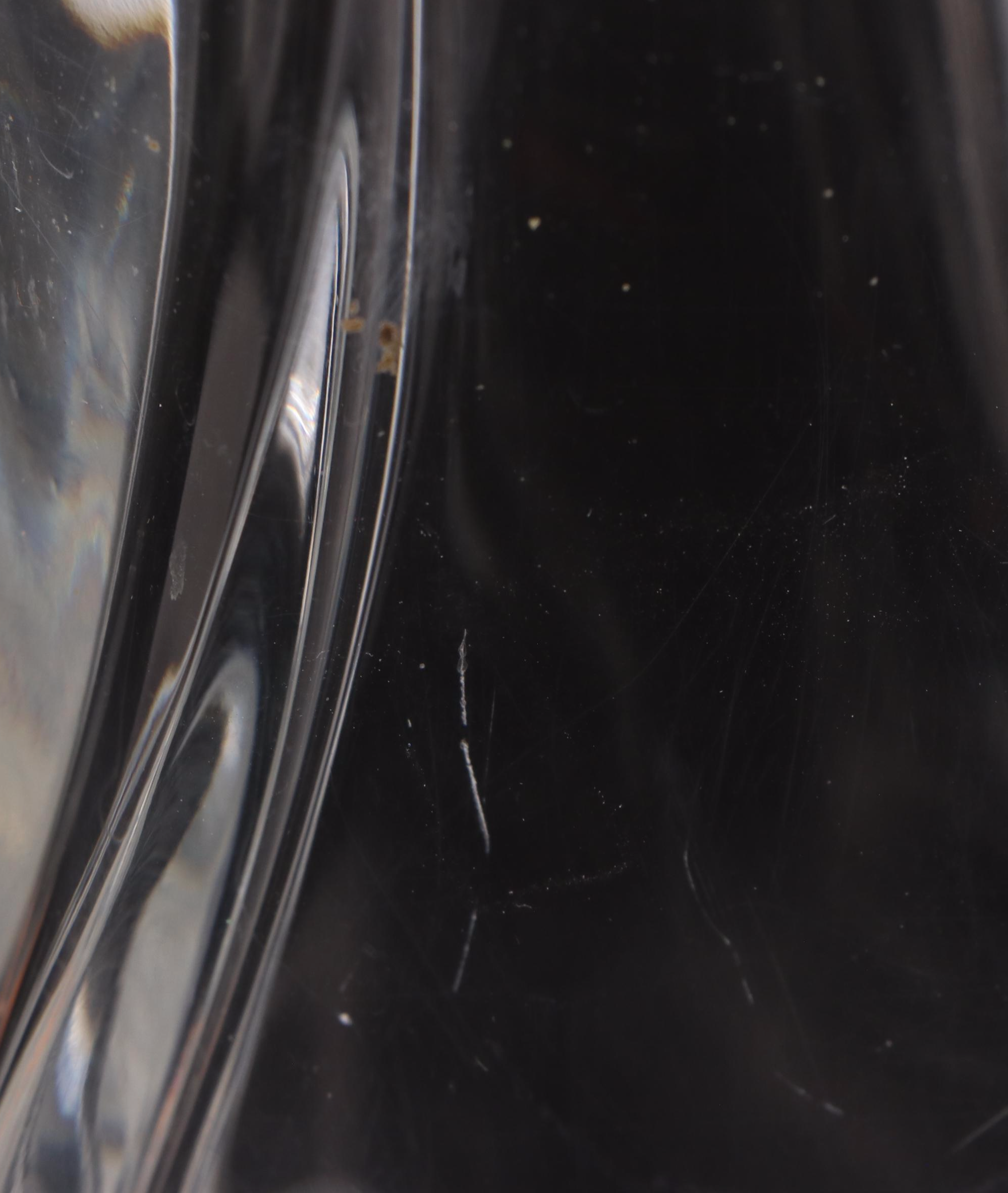 Baccarat "Serpentin" Crystal Bouquet Vase