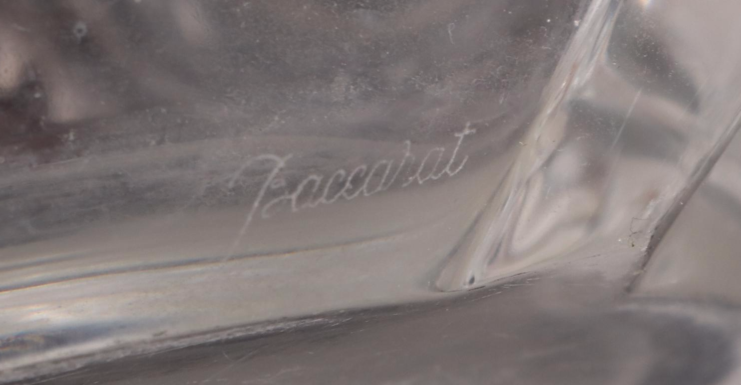 Baccarat "Serpentin" Crystal Bouquet Vase