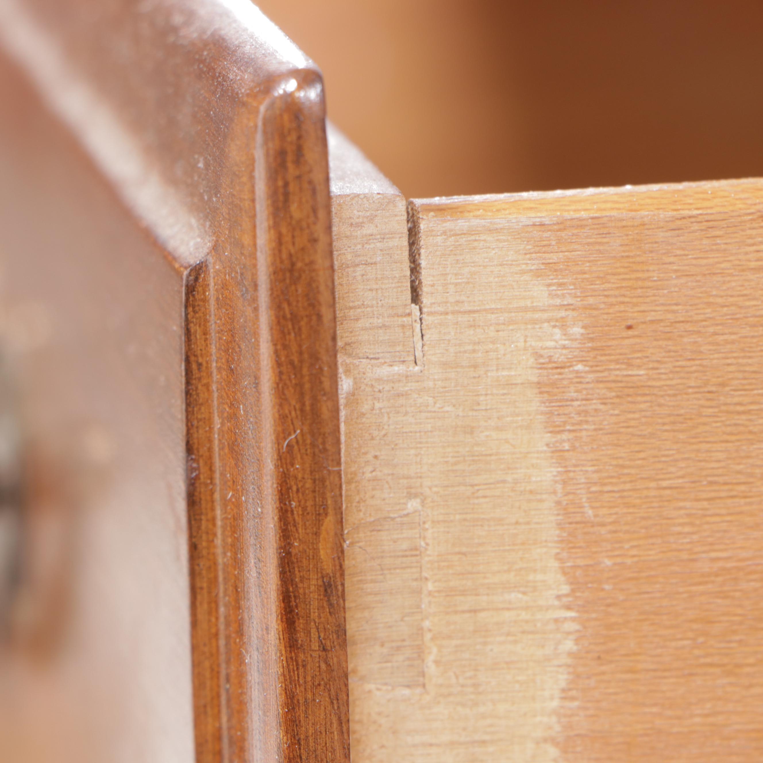 Kling Chippendale Style Maple Nine-Drawer Dresser