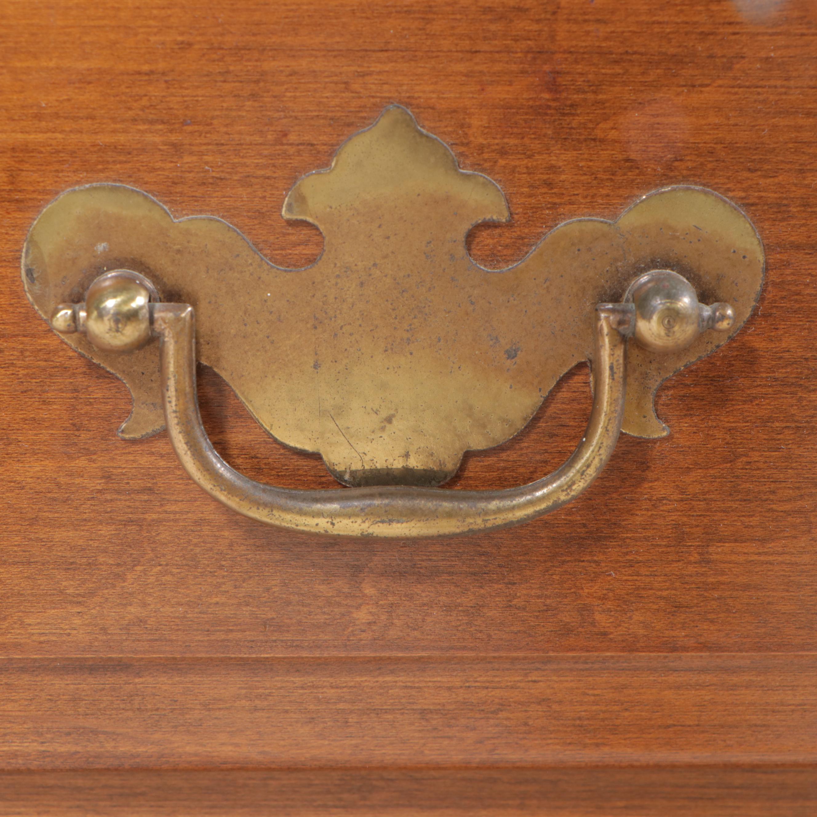 Kling Chippendale Style Maple Nine-Drawer Dresser