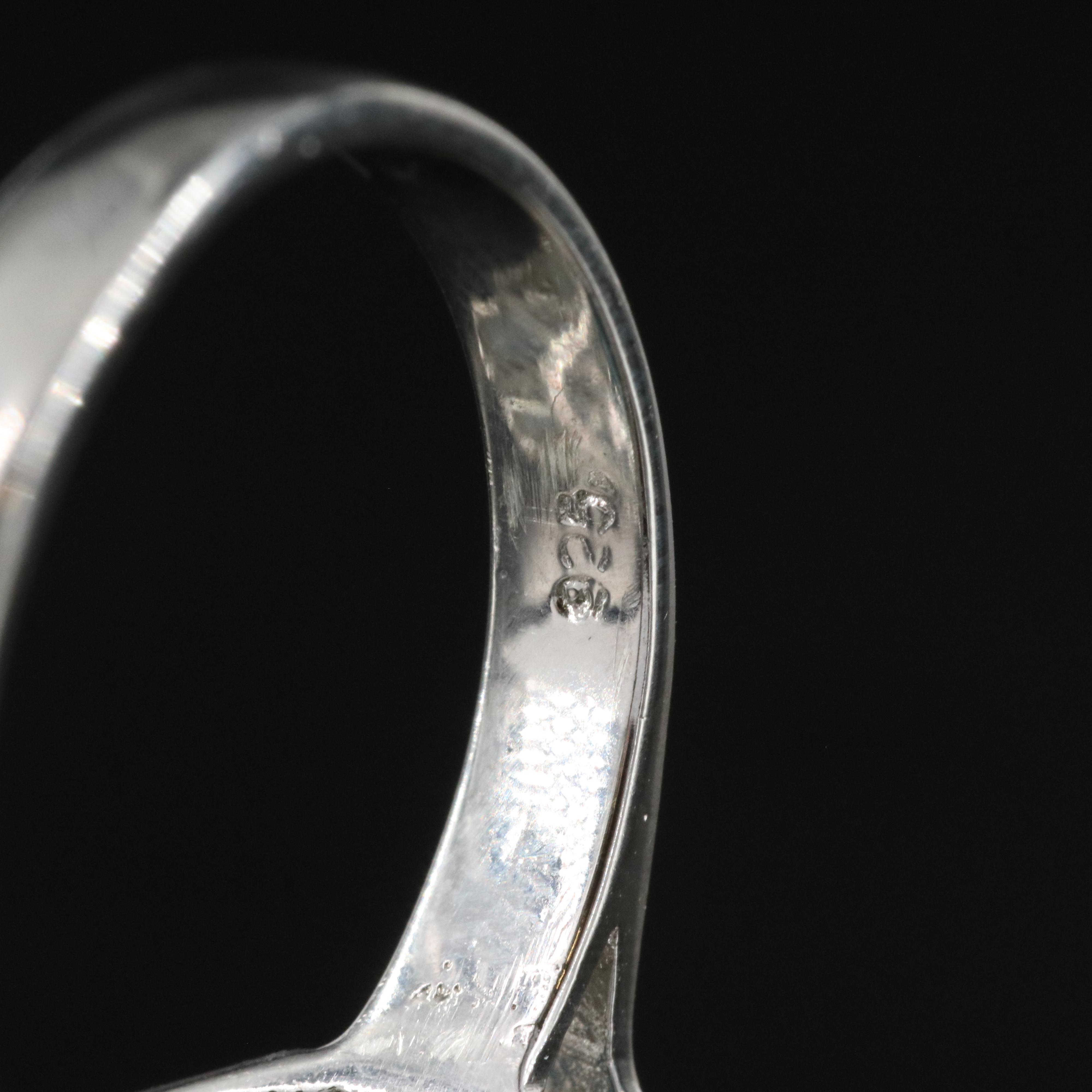 Sterling Topaz, Diopside and Opal Ring