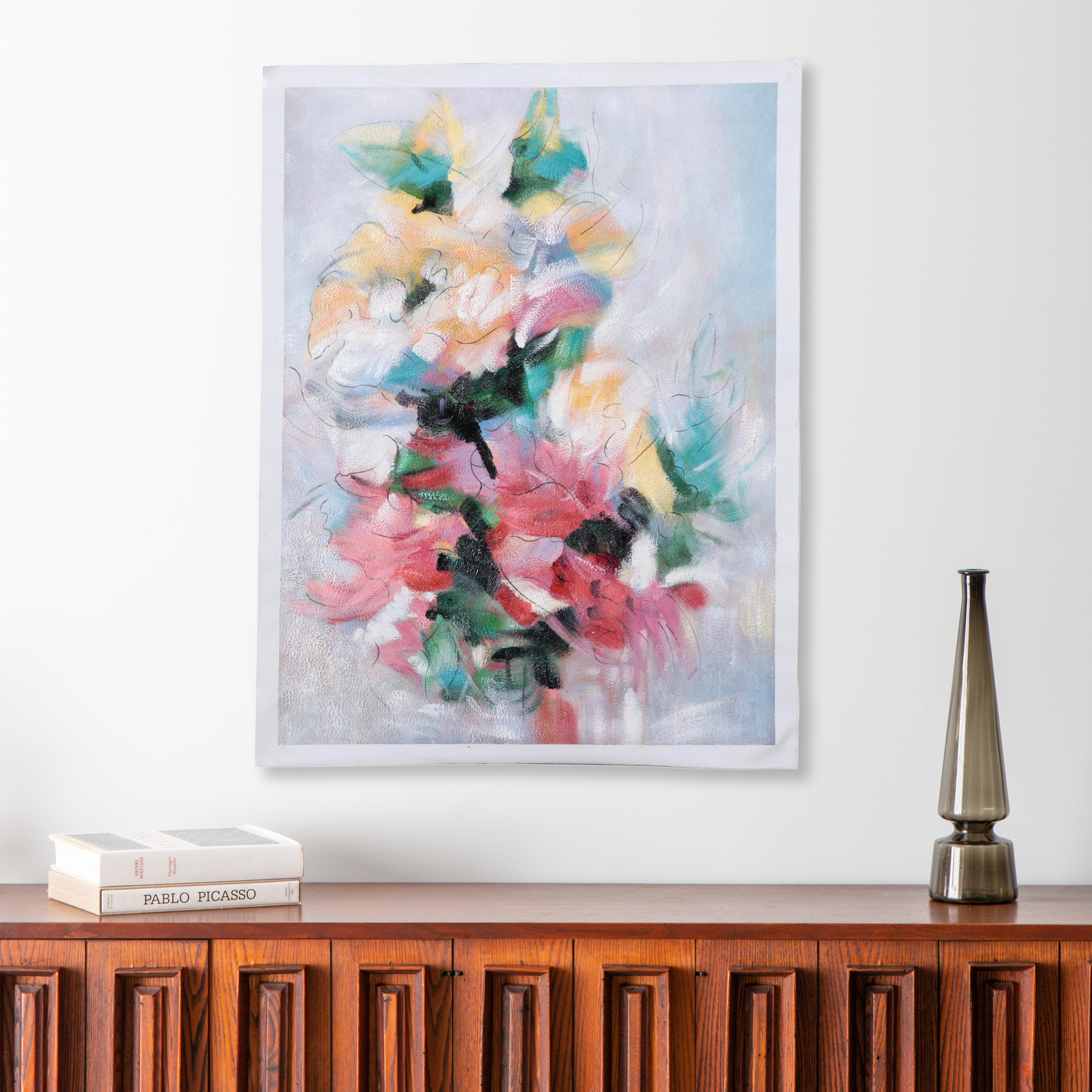 Zheng Large-Scale Abstract Oil Painting, 21st Century