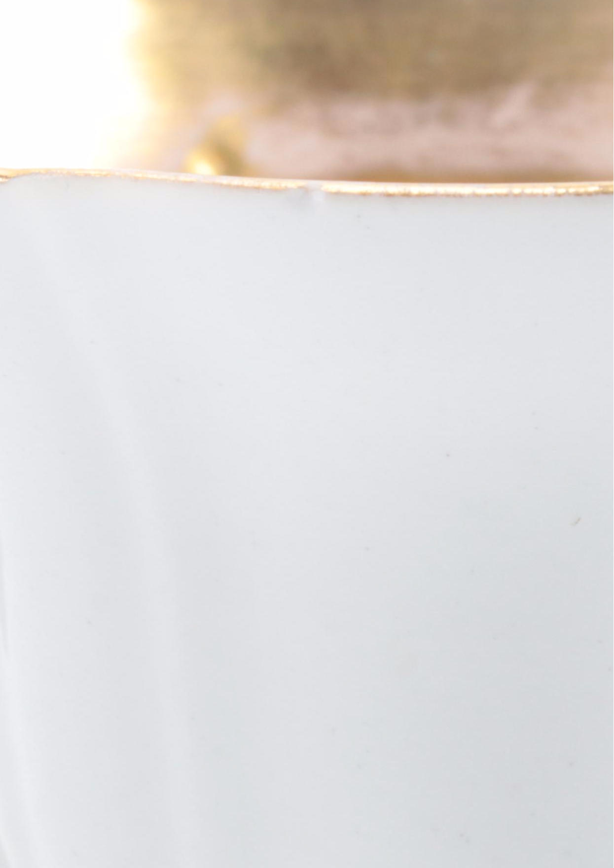 KPM Porcelain Footed Cup and Saucer with Other European Porcelain Teacups