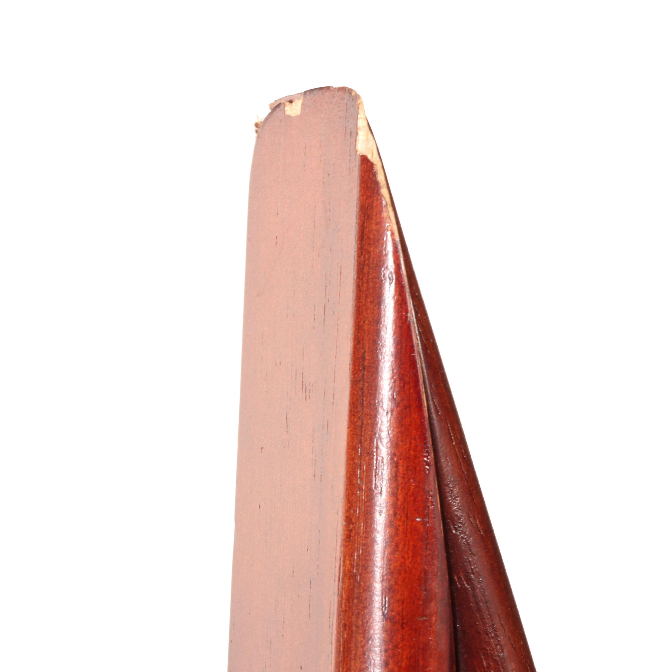 Contemporary Cherry-Stained Adjustable Display Easel