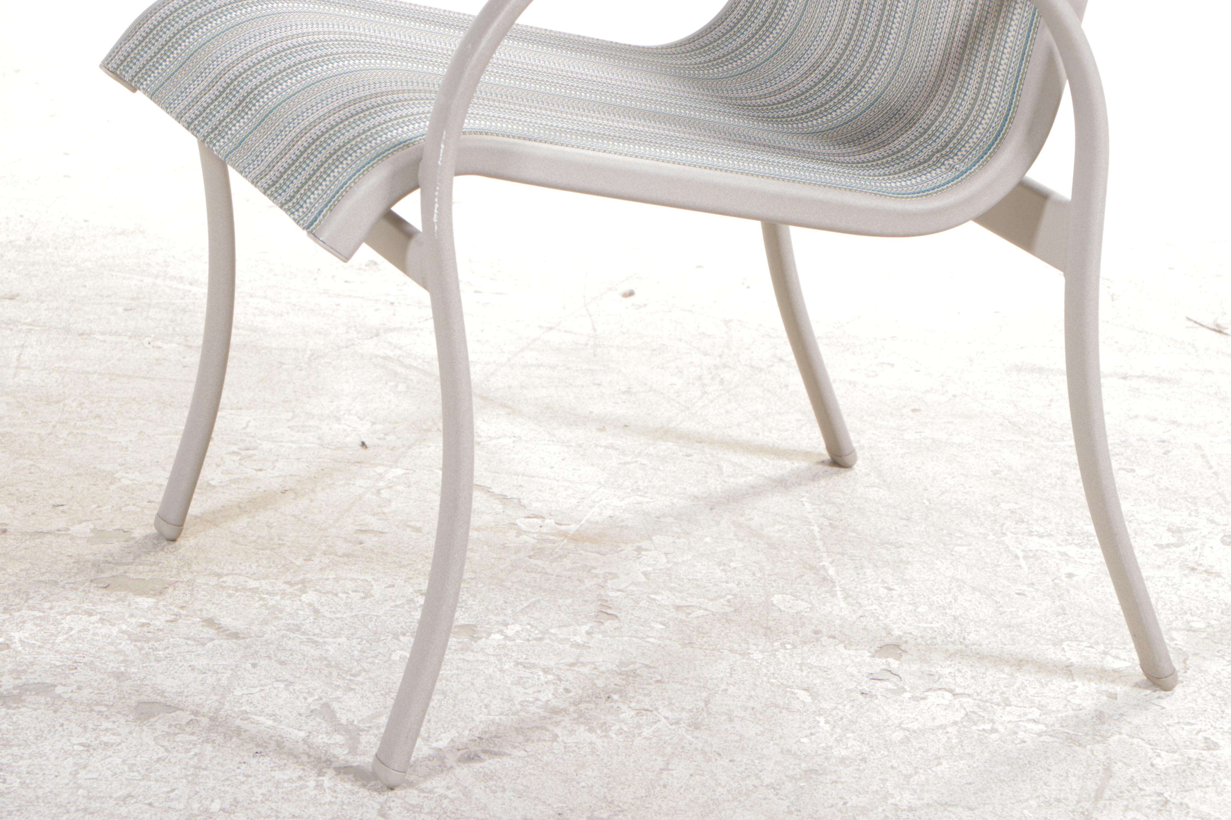 Nine-Piece Tropitone Powder-Coated Aluminum Patio Lounge Set