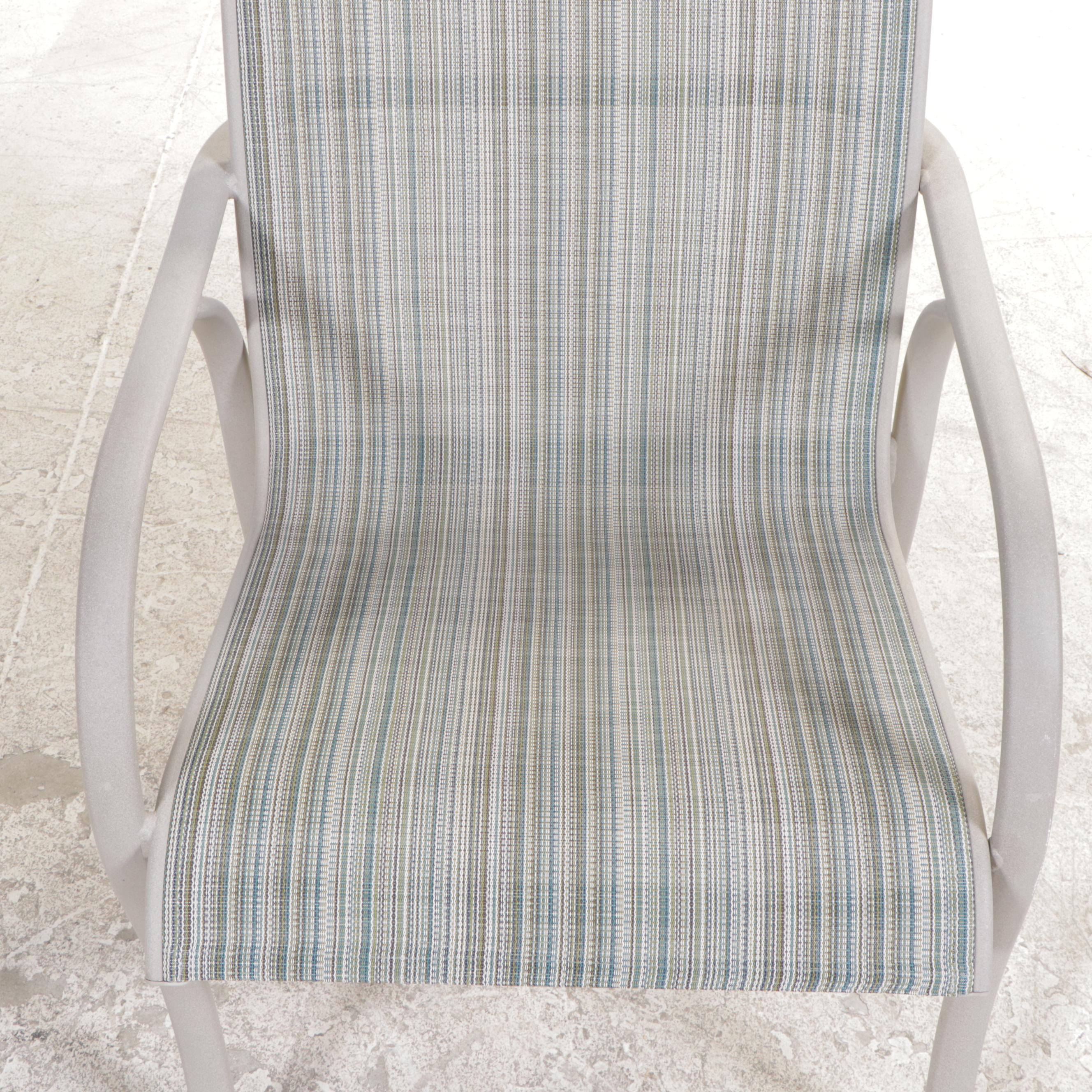 Nine-Piece Tropitone Powder-Coated Aluminum Patio Lounge Set