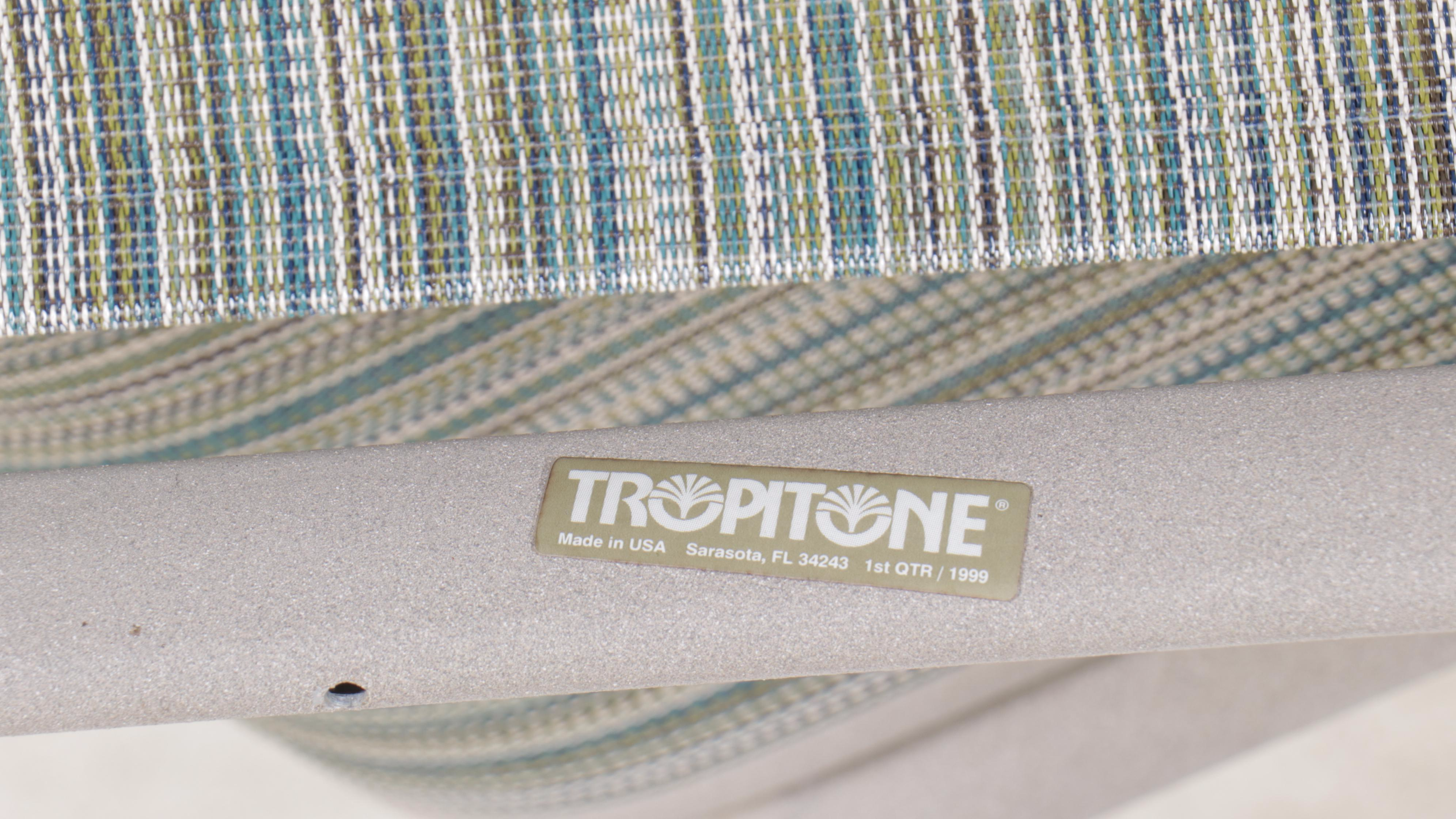 Nine-Piece Tropitone Powder-Coated Aluminum Patio Lounge Set