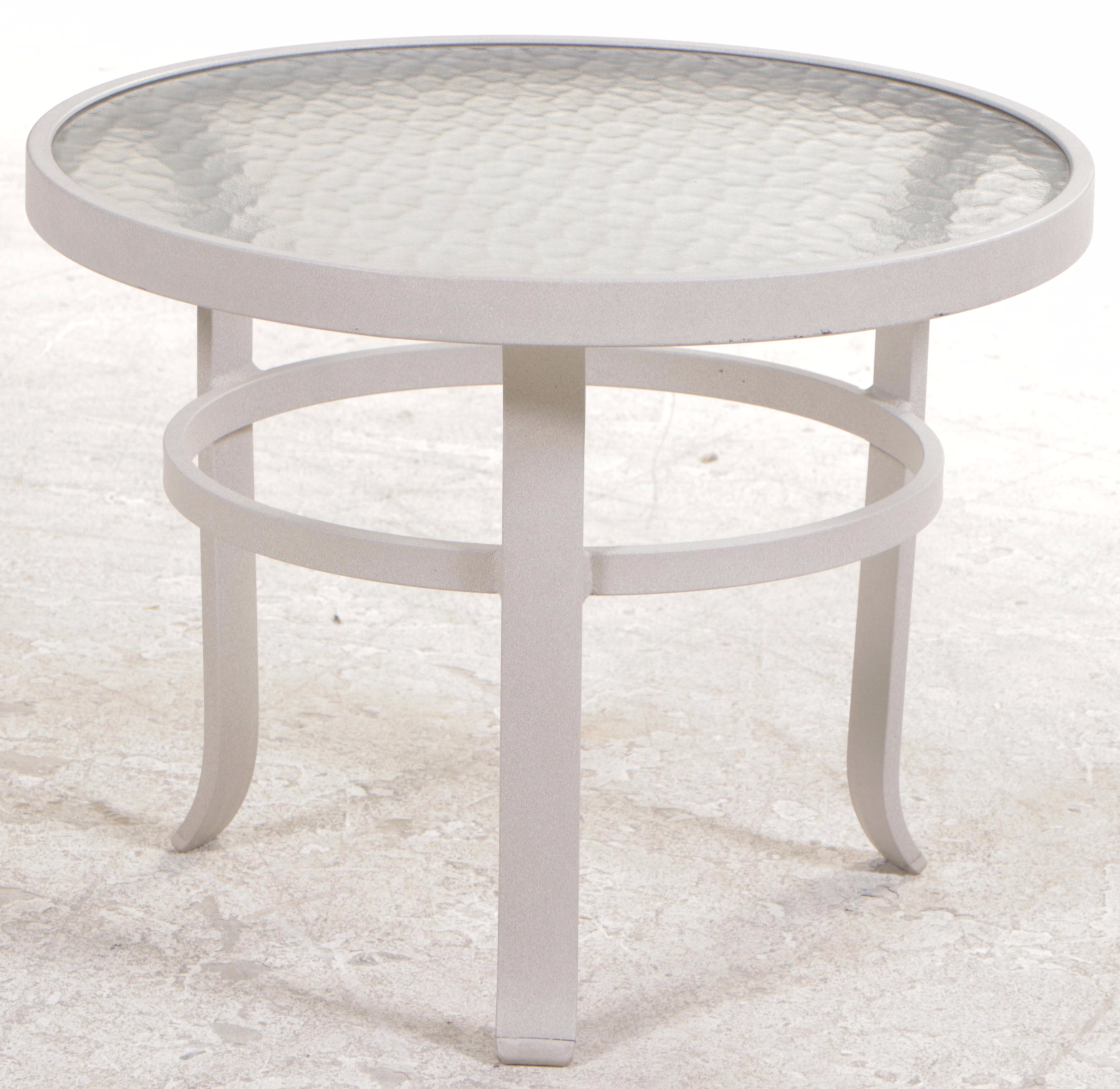 Nine-Piece Tropitone Powder-Coated Aluminum Patio Lounge Set