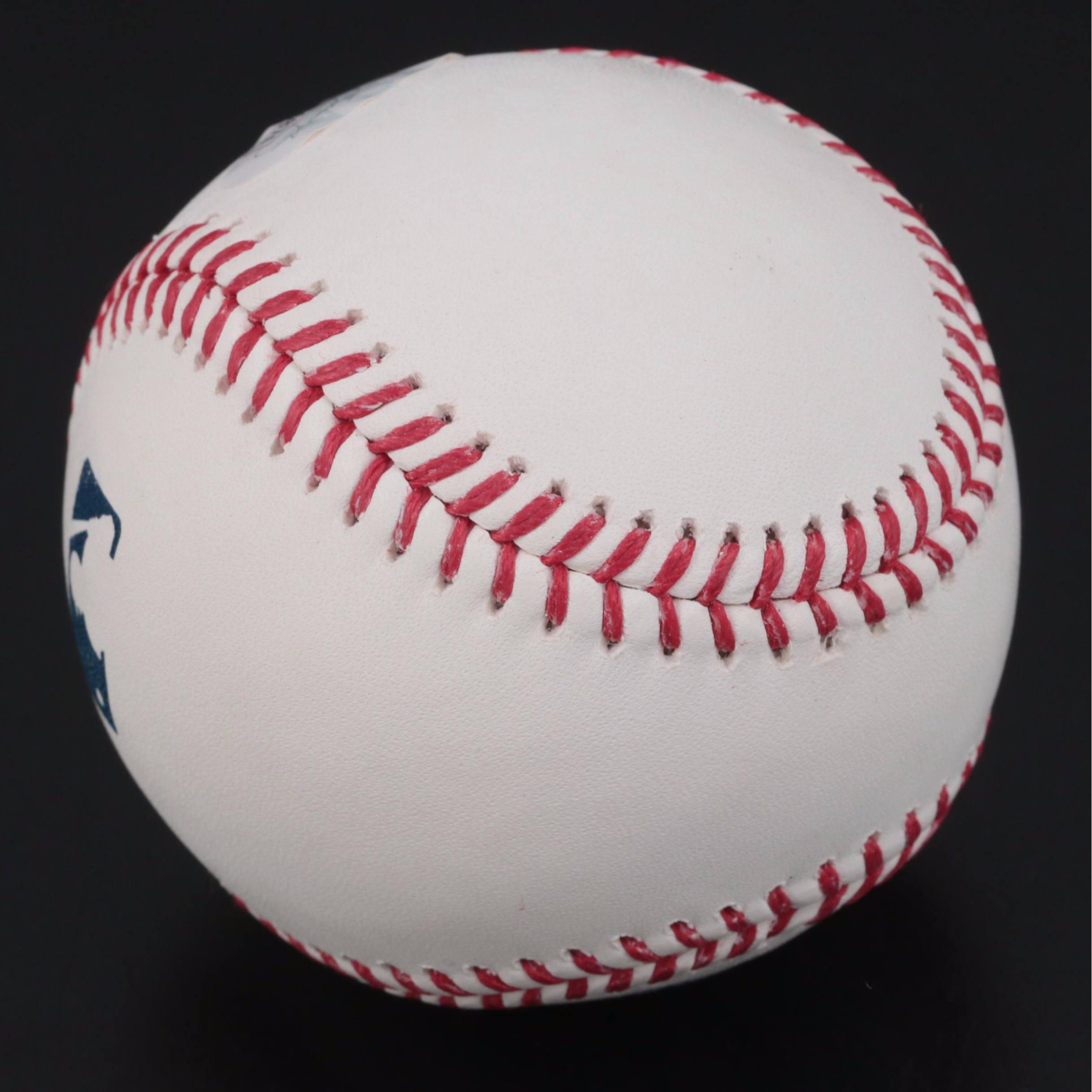 Marty Brennaman Signed "And This One Belongs to the Reds!" Rawlings Baseball