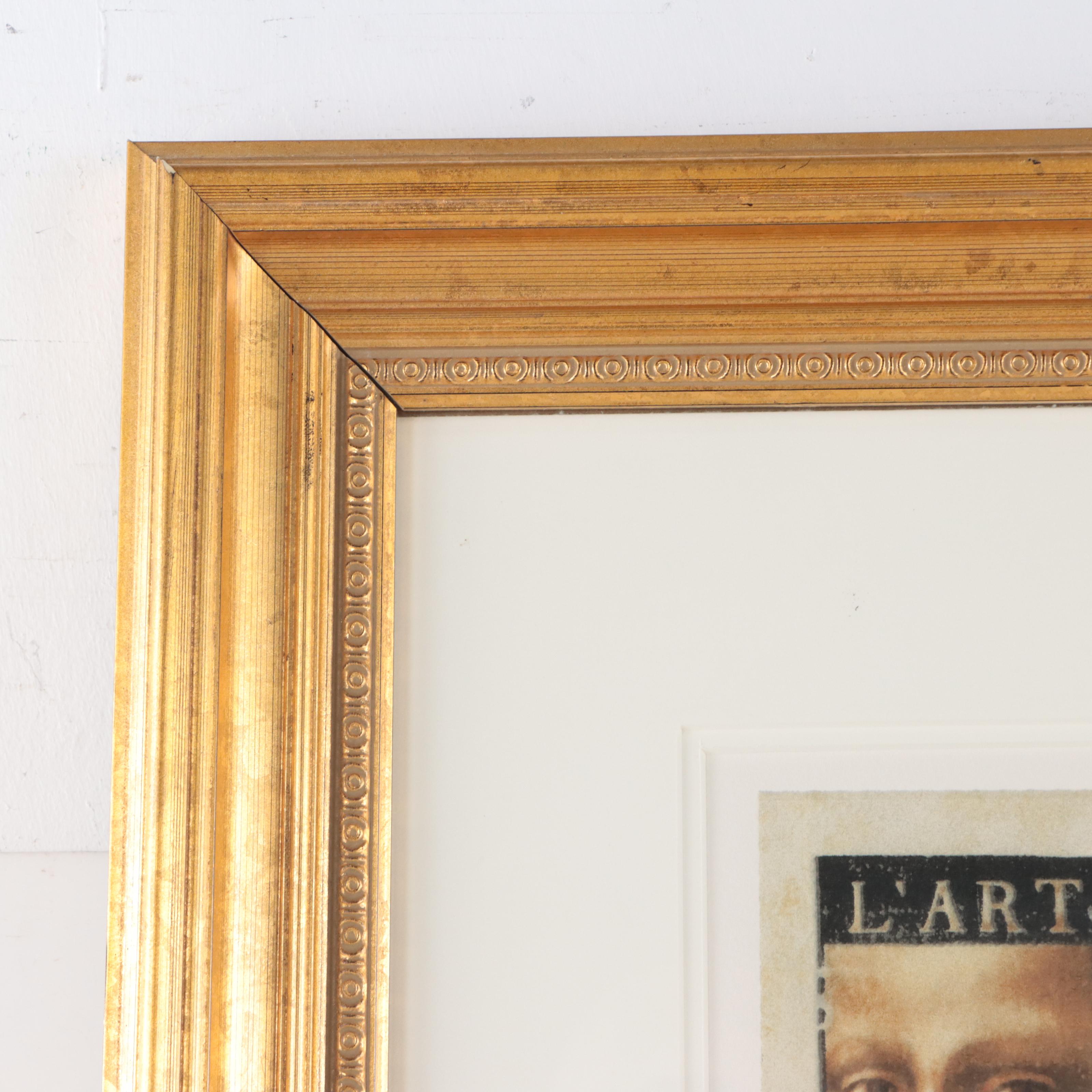 Louis Robichaud Serigraph of Street Scene "Boulangerie"