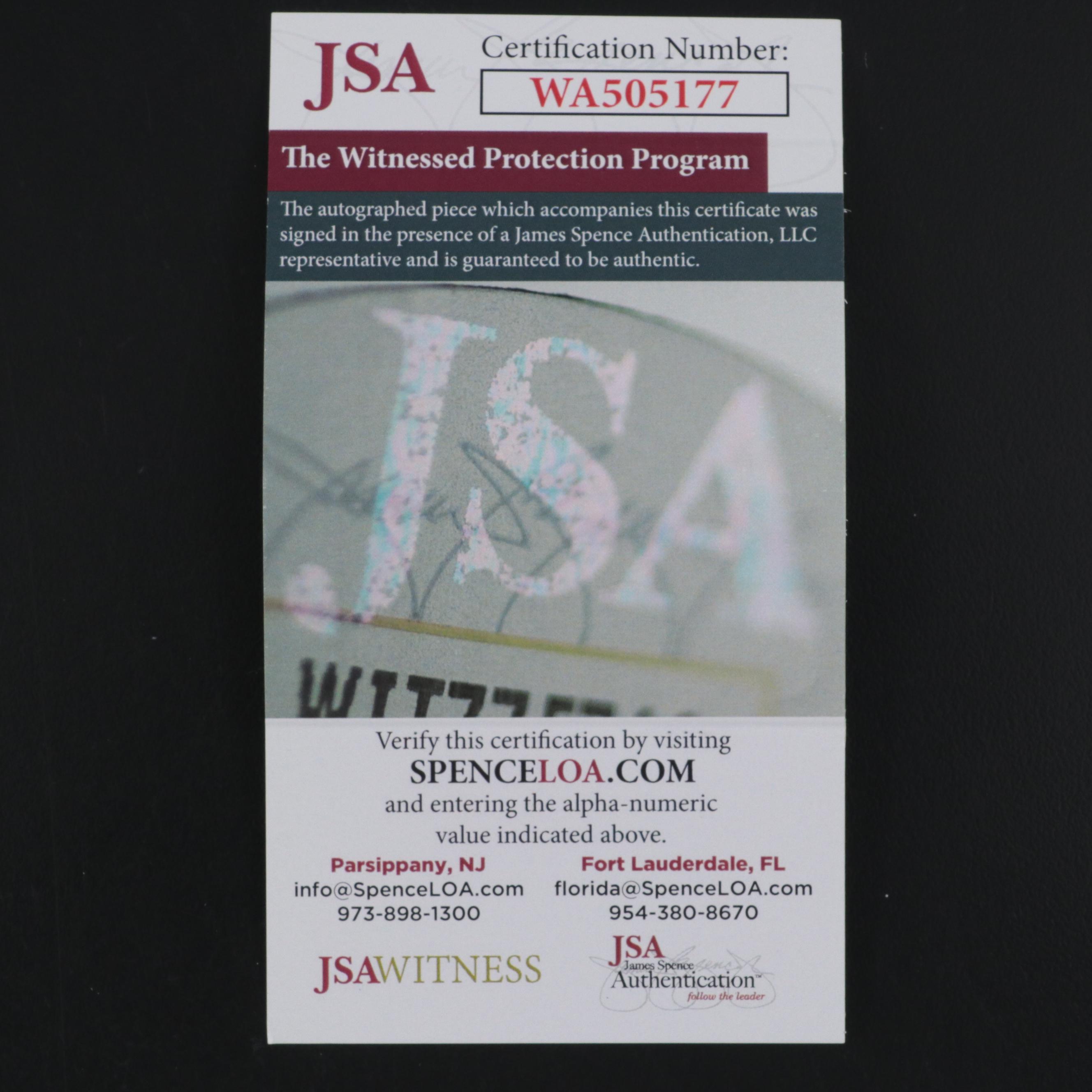 Tom Browning Cincinnati Reds Signed Perfect Game Scoreboard Baseball