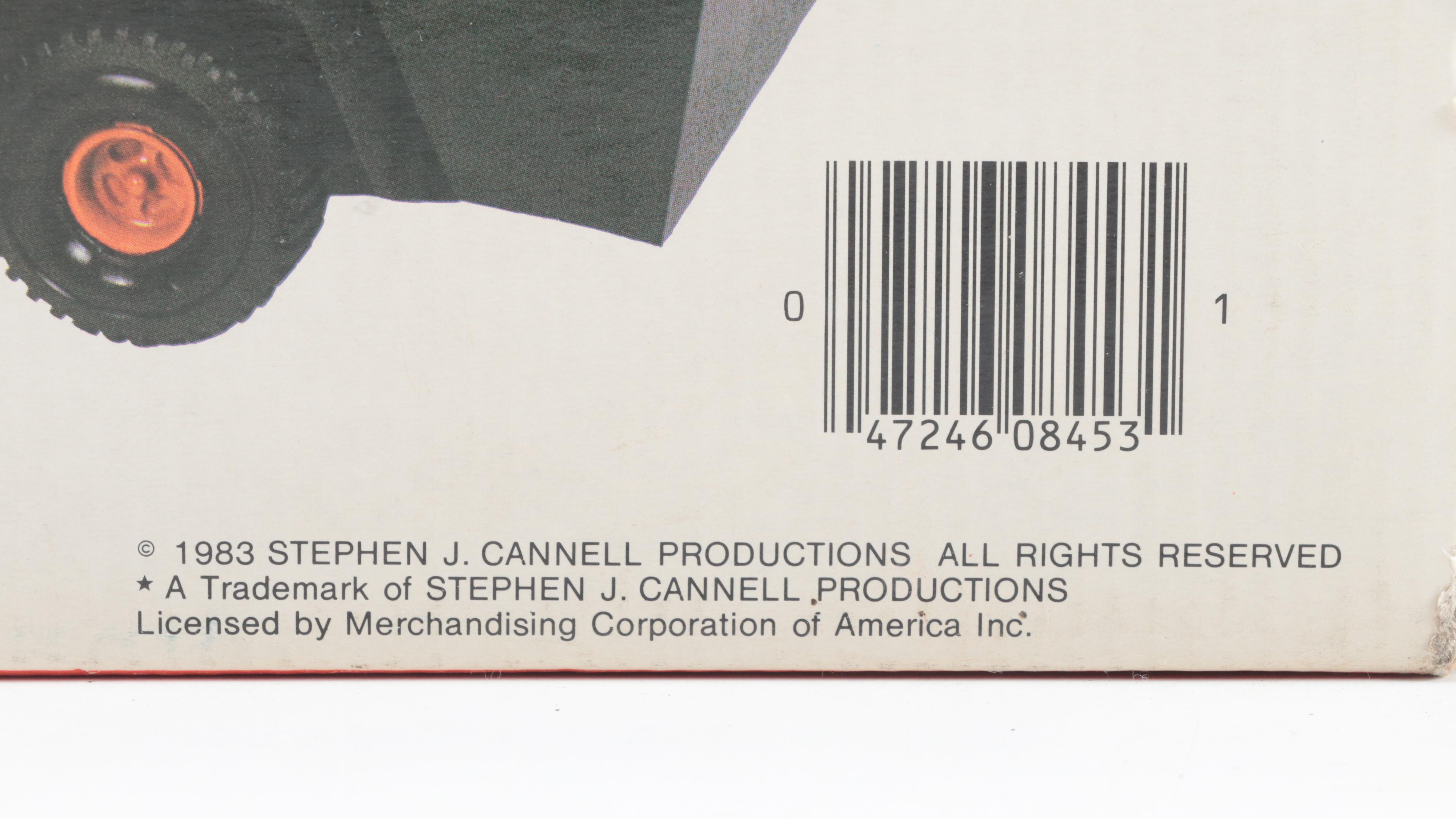The A-Team Combat Headquarters Set with "Do the Urkel" Board Game, Gumball Bank