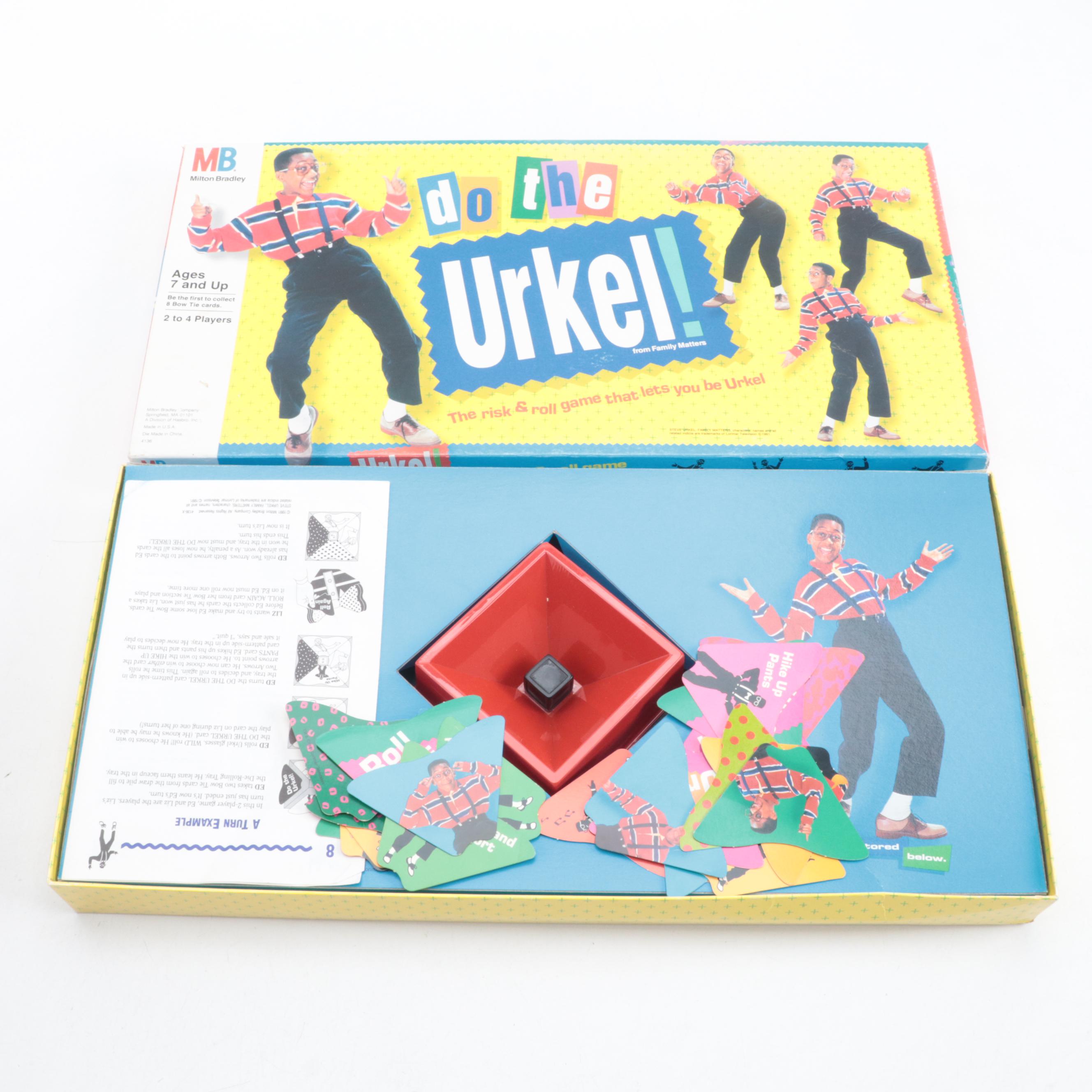 The A-Team Combat Headquarters Set with "Do the Urkel" Board Game, Gumball Bank