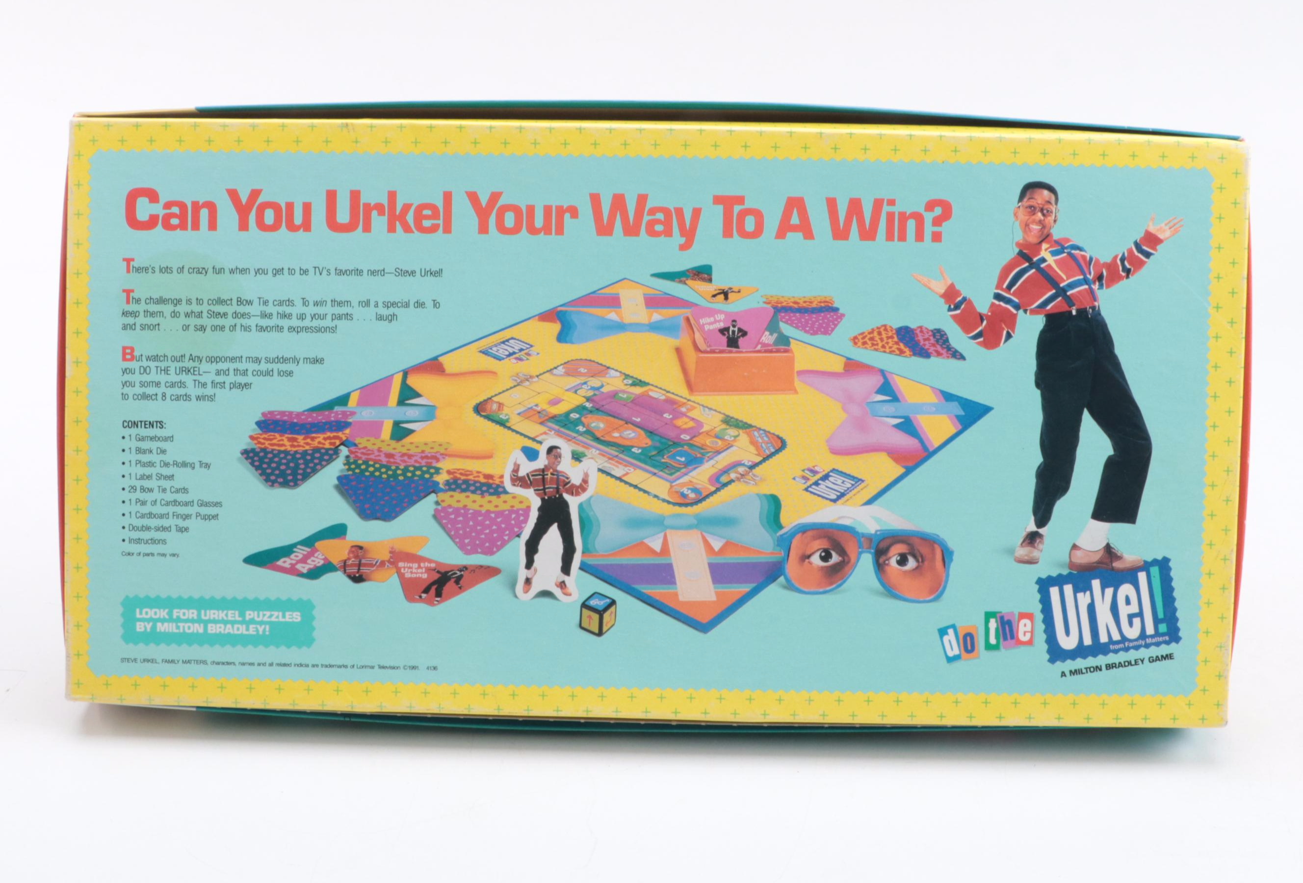 The A-Team Combat Headquarters Set with "Do the Urkel" Board Game, Gumball Bank
