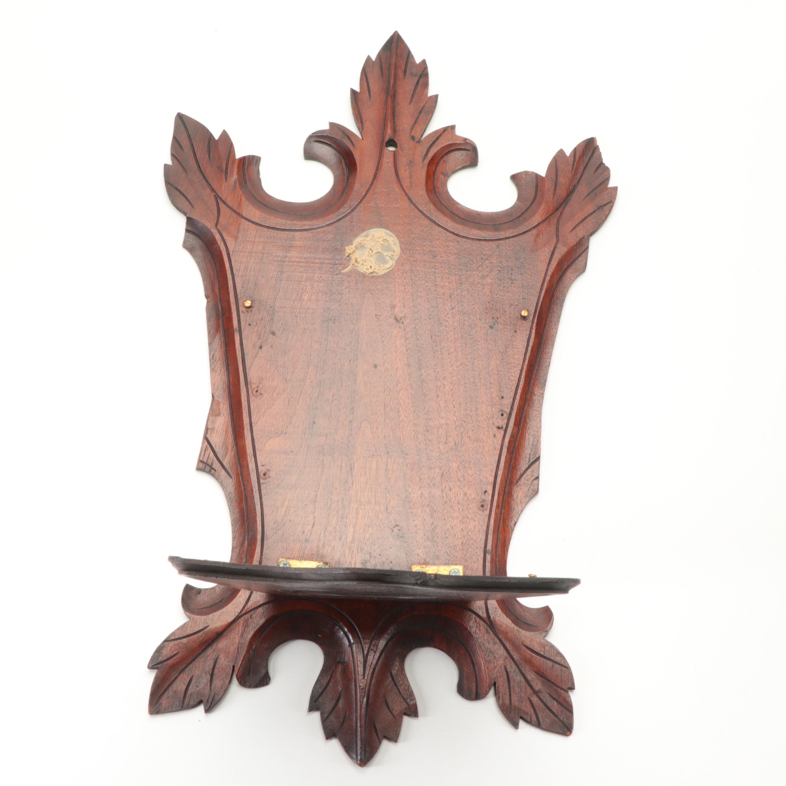 Victorian Parcel-Ebonized Walnut Frame, Late 19th Century