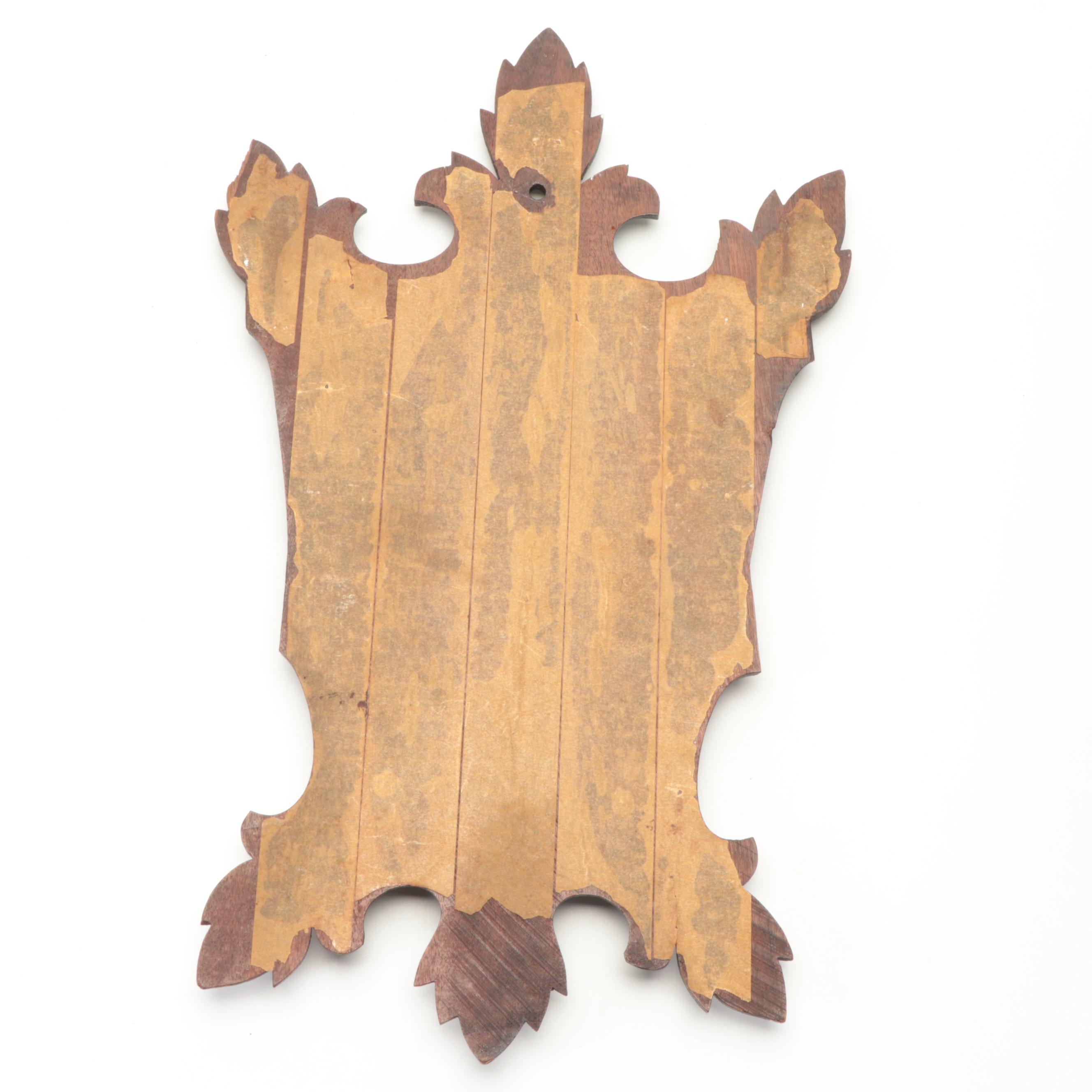 Victorian Parcel-Ebonized Walnut Frame, Late 19th Century